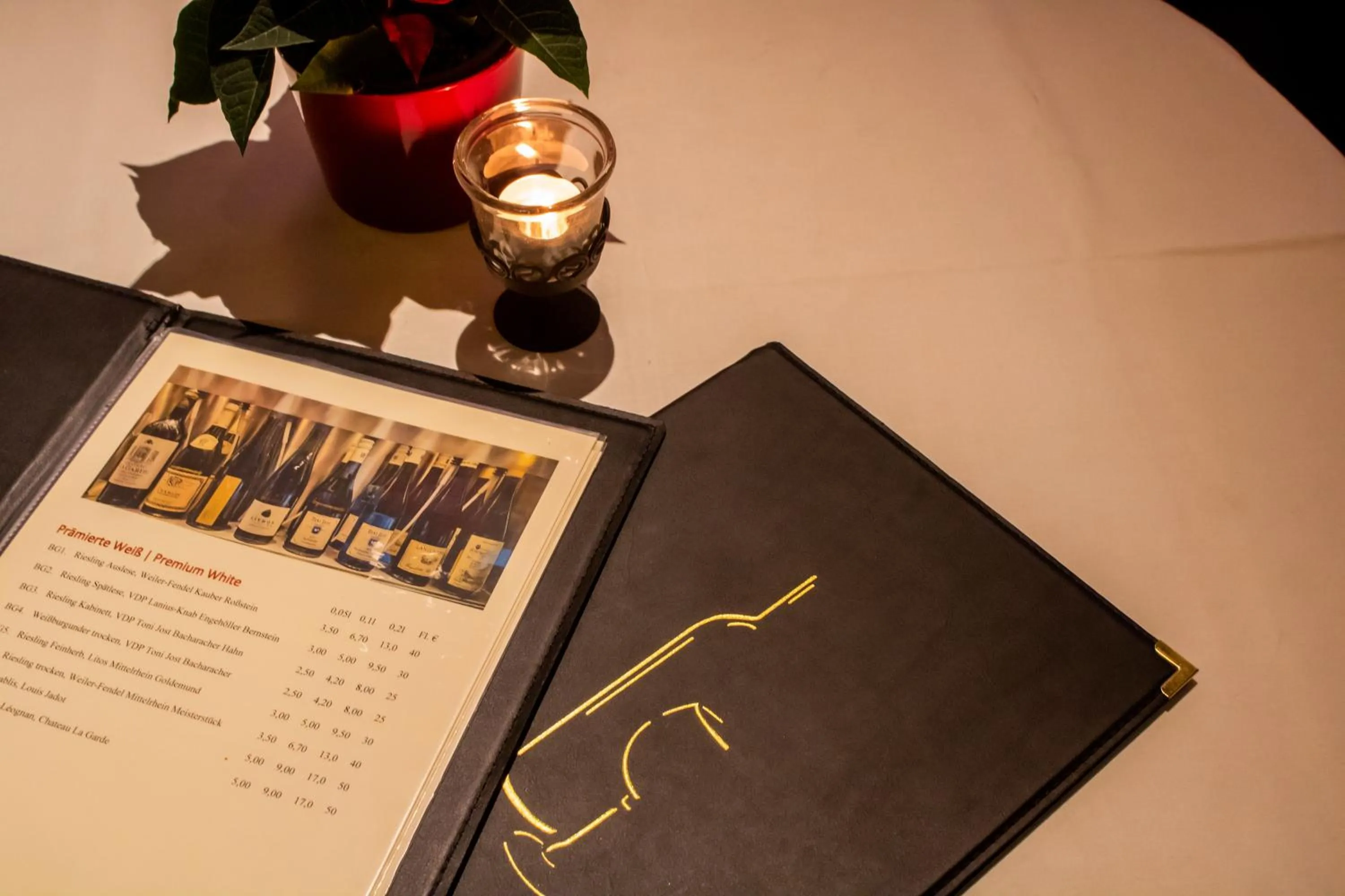 Food and drinks in Hotel Weiler