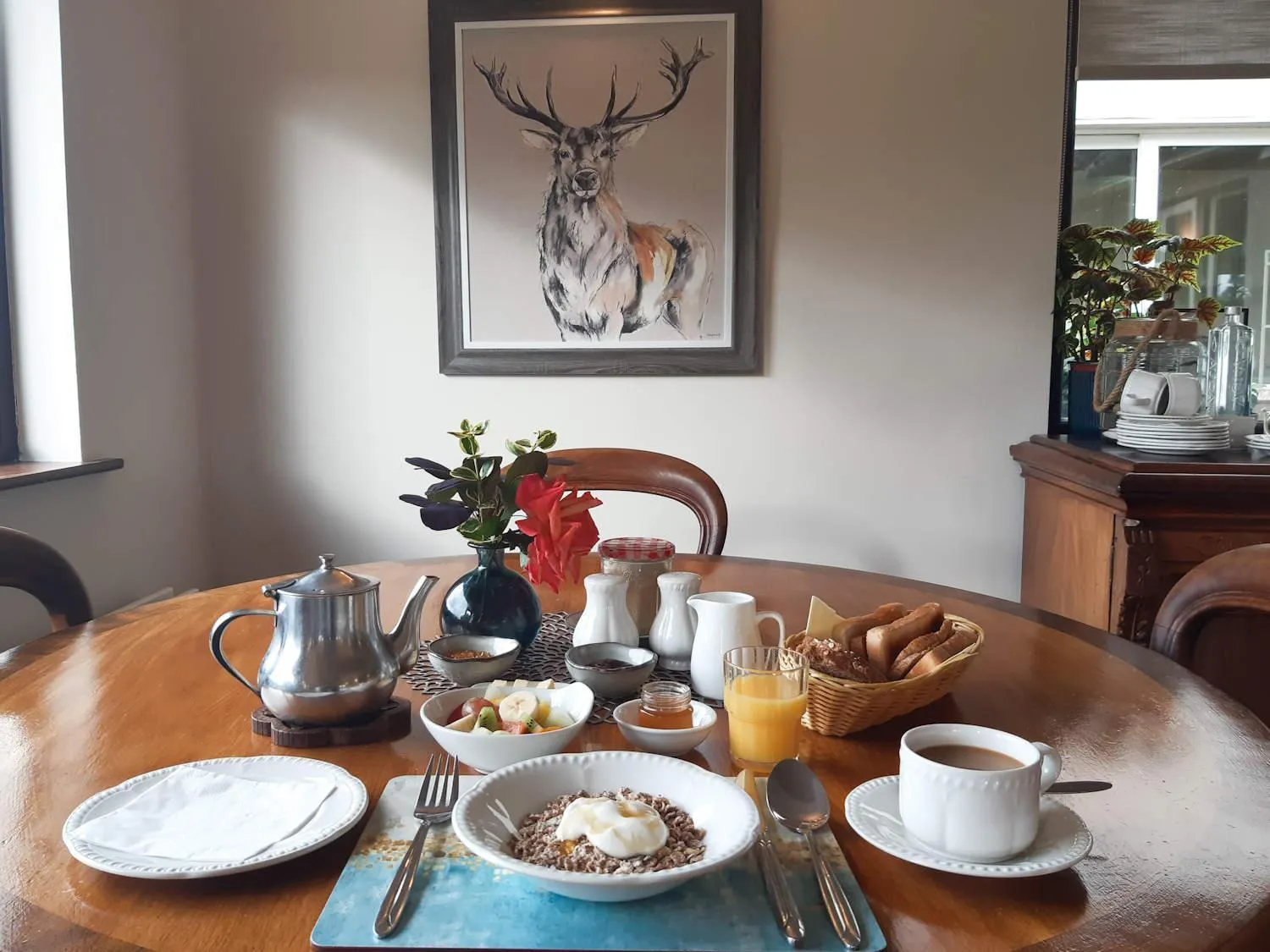 Dining area in Inveraray Farm