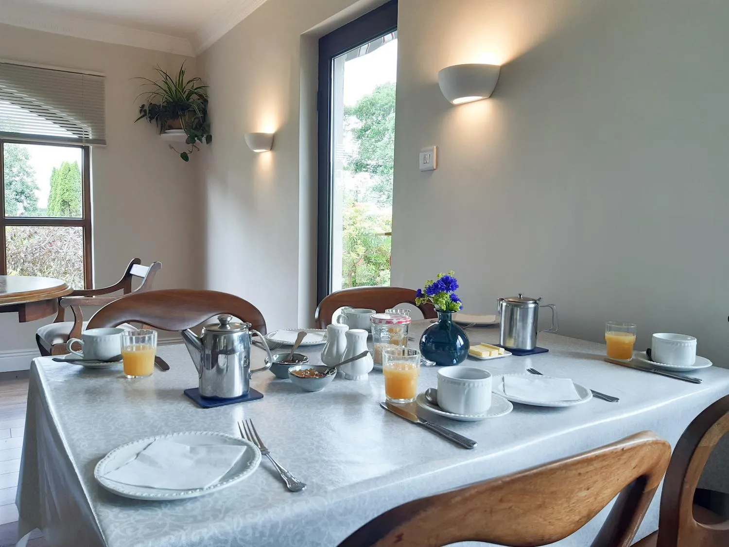 Garden view in Inveraray Farm