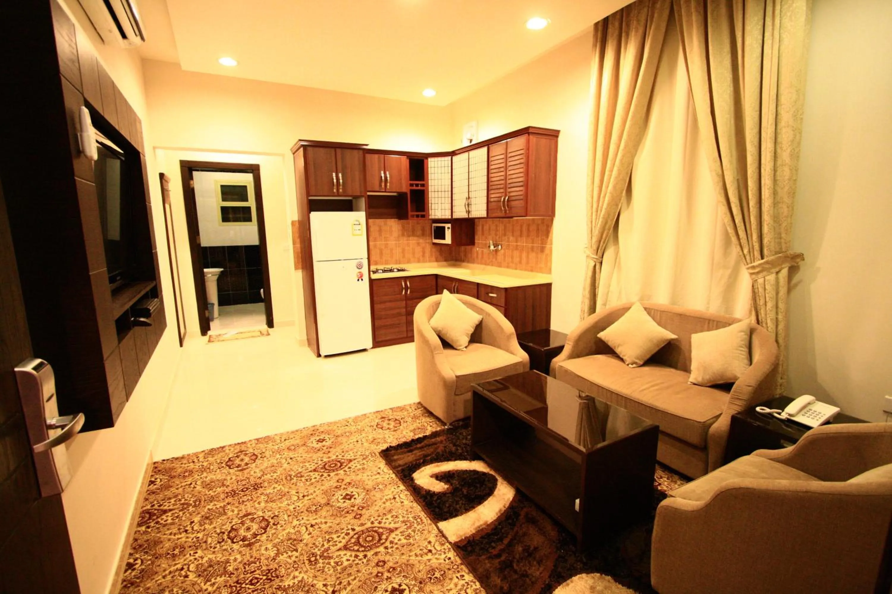 Living room in Rest Night Serviced Apartments - Al Nafal