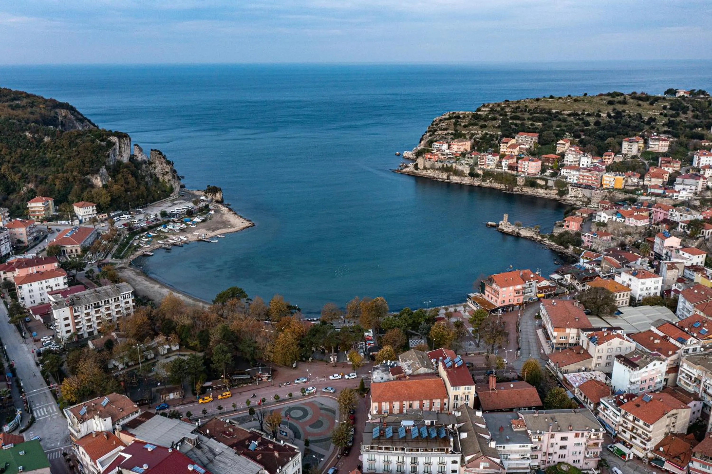 Bird's eye view in Amasra Ceylin Otel