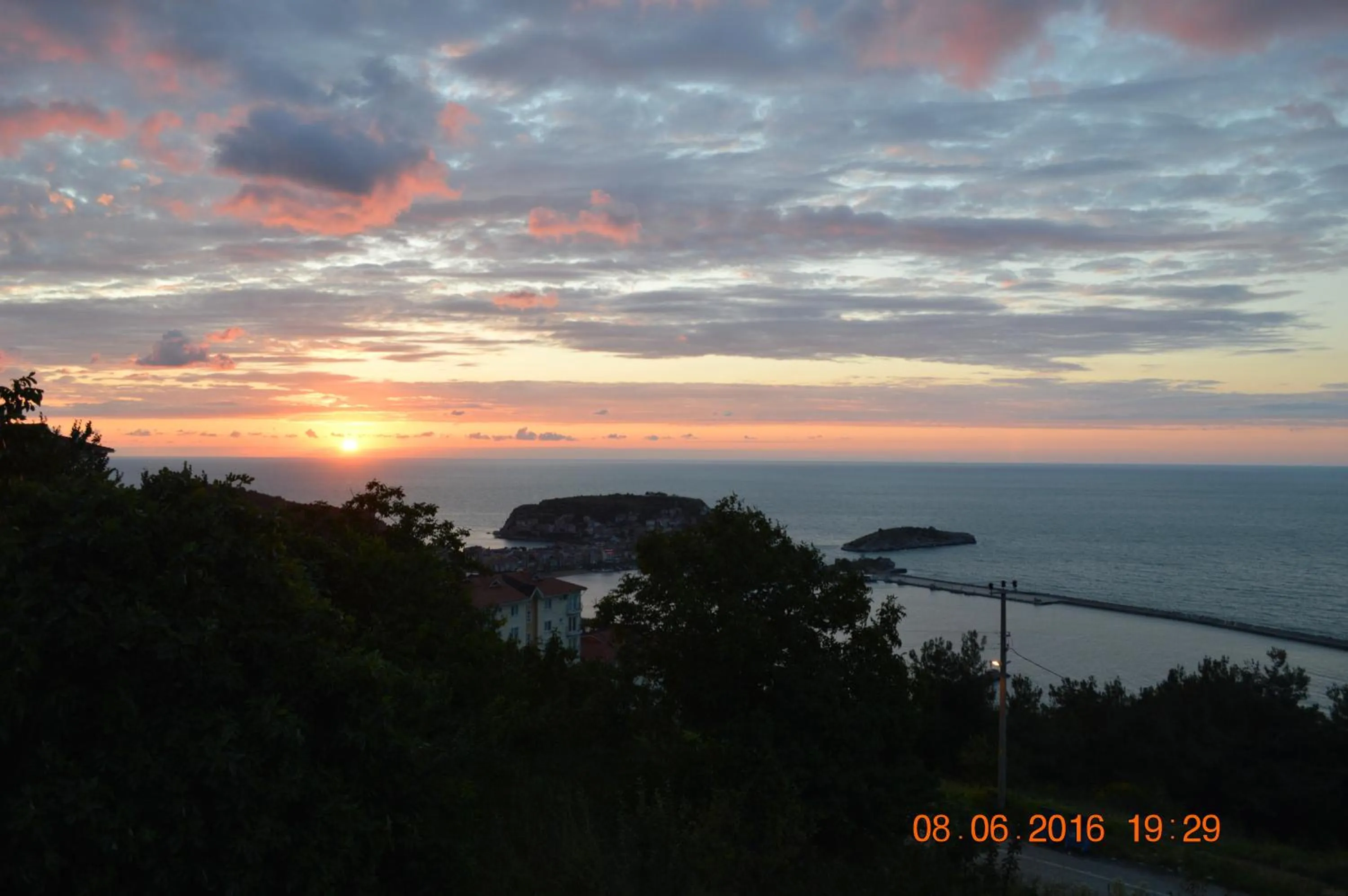 City view in Amasra Ceylin Otel