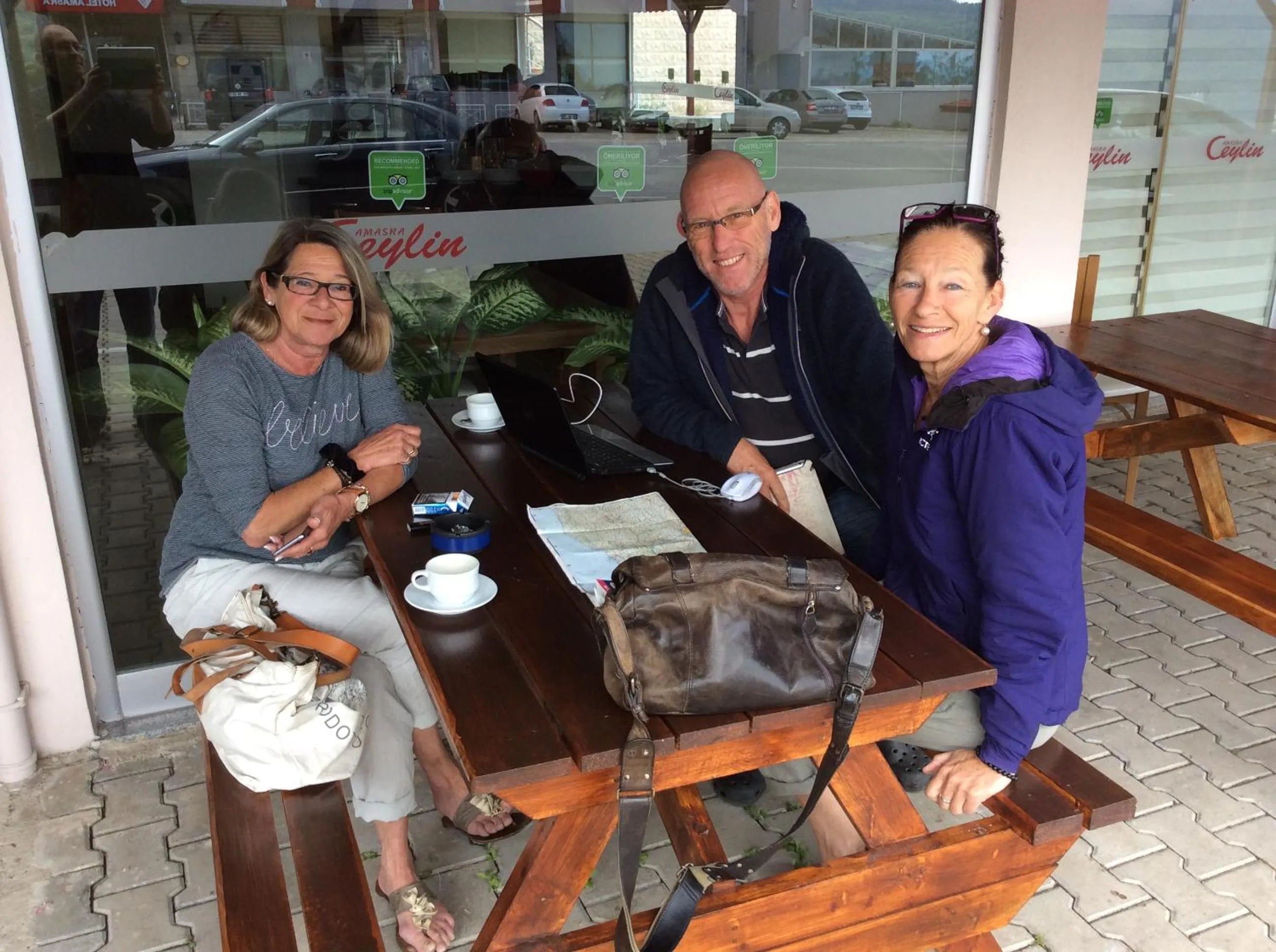 group of guests in Amasra Ceylin Otel