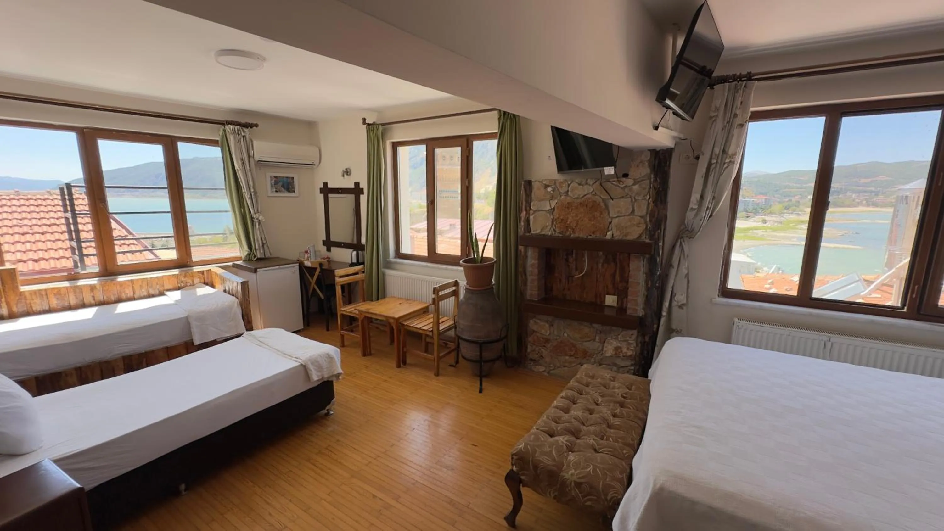 Bed in Fulya Pension