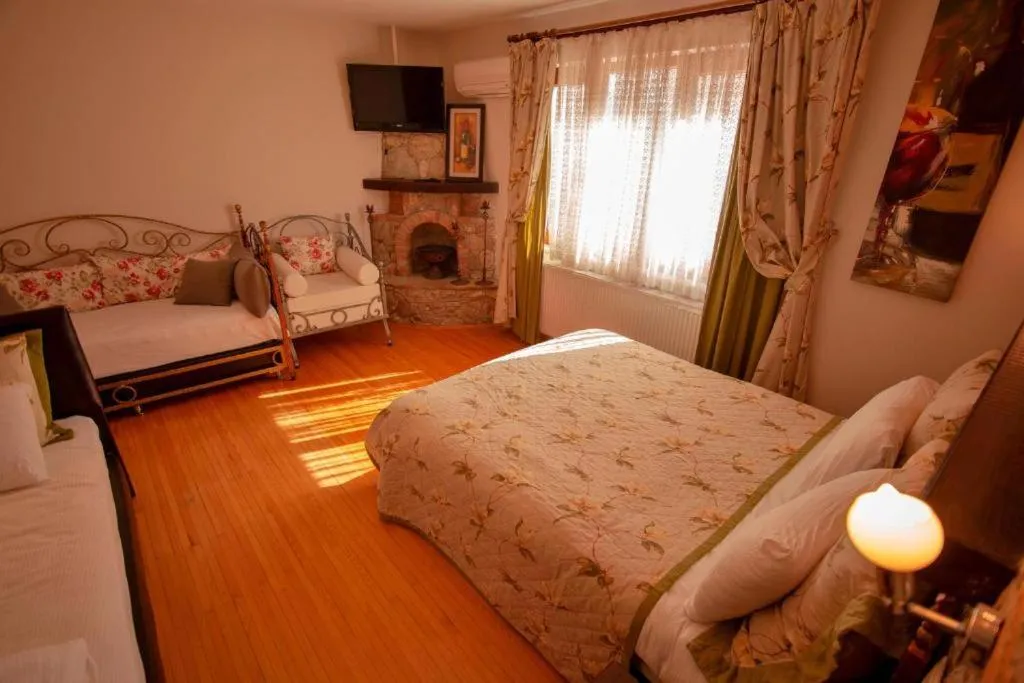 Bed in Fulya Pension