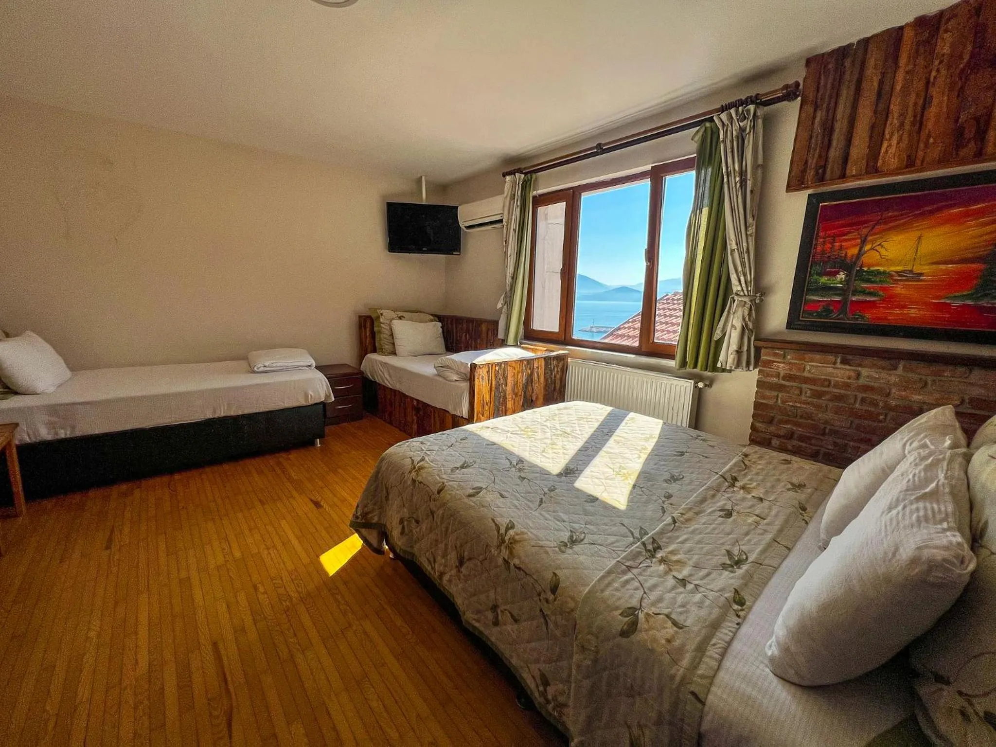 Bed in Fulya Pension