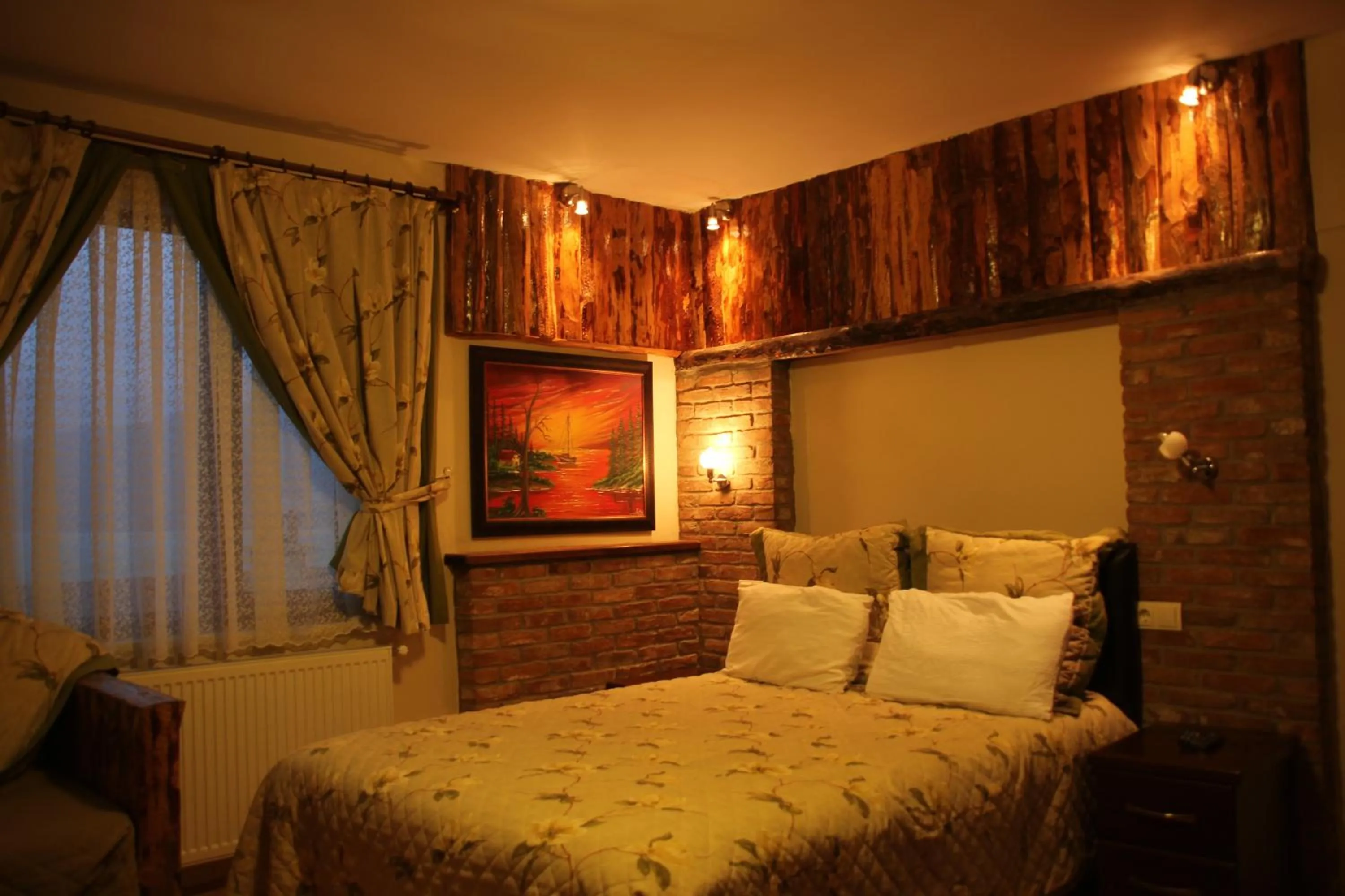 Bed in Fulya Pension