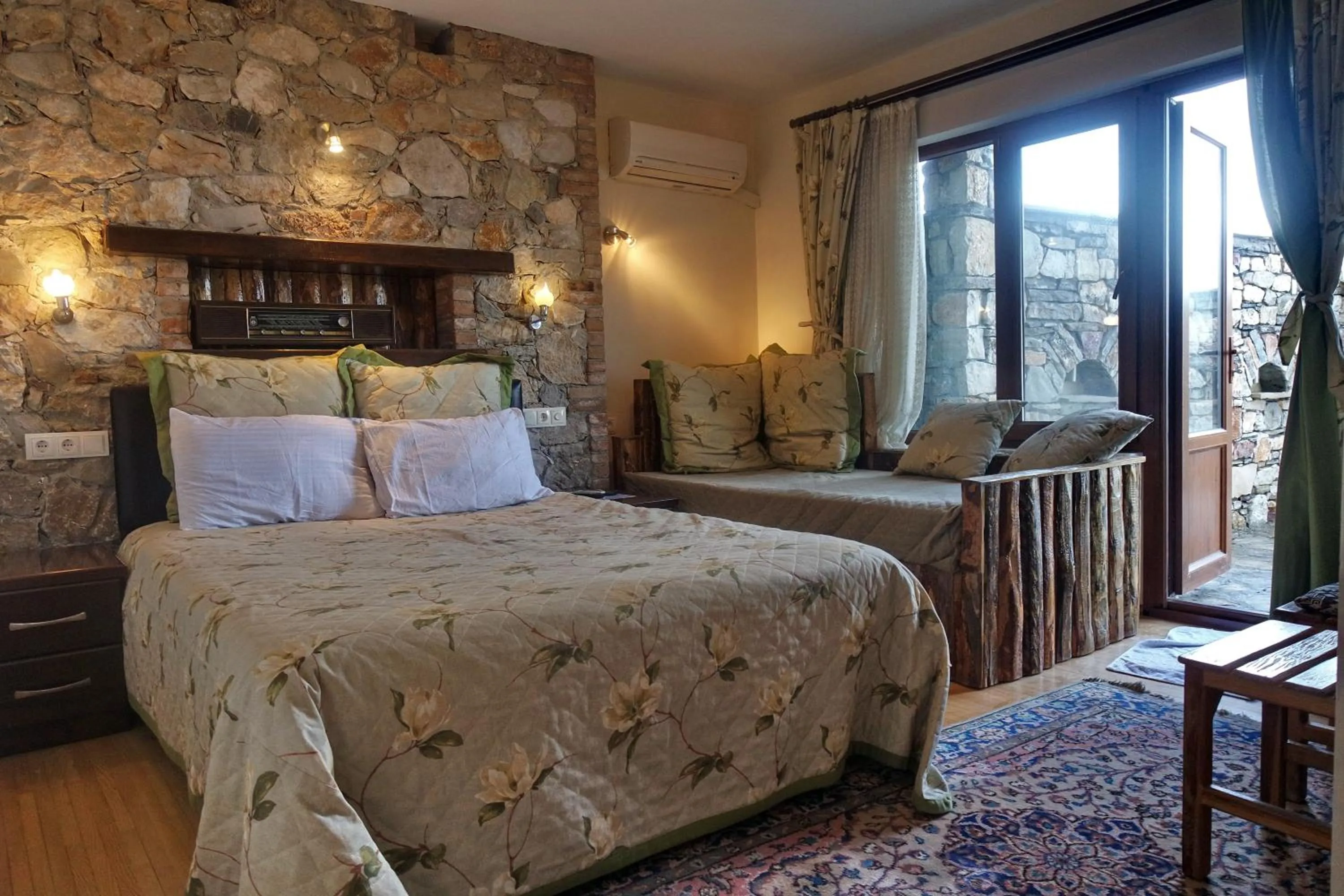 Bed in Fulya Pension