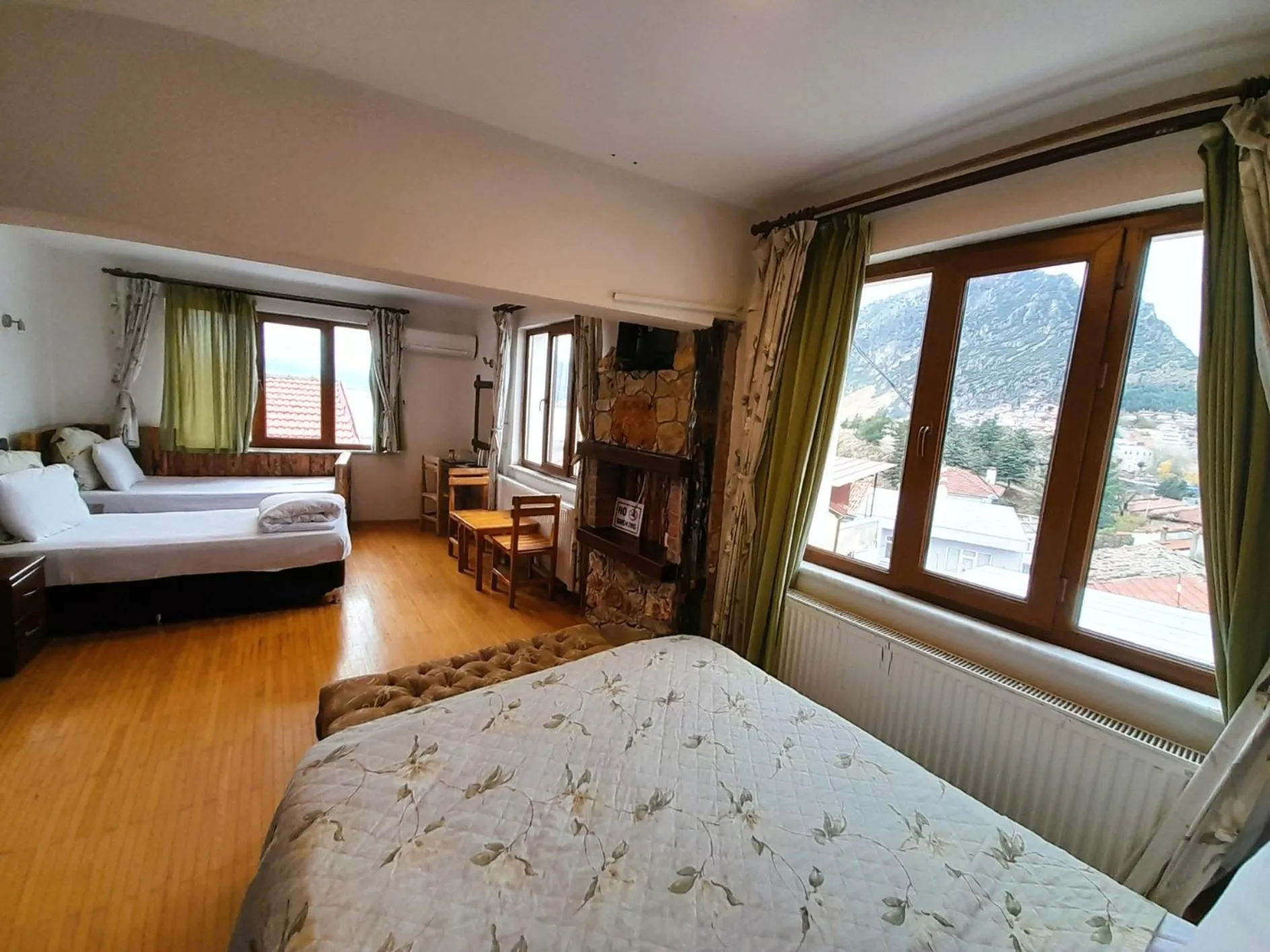 Bed in Fulya Pension