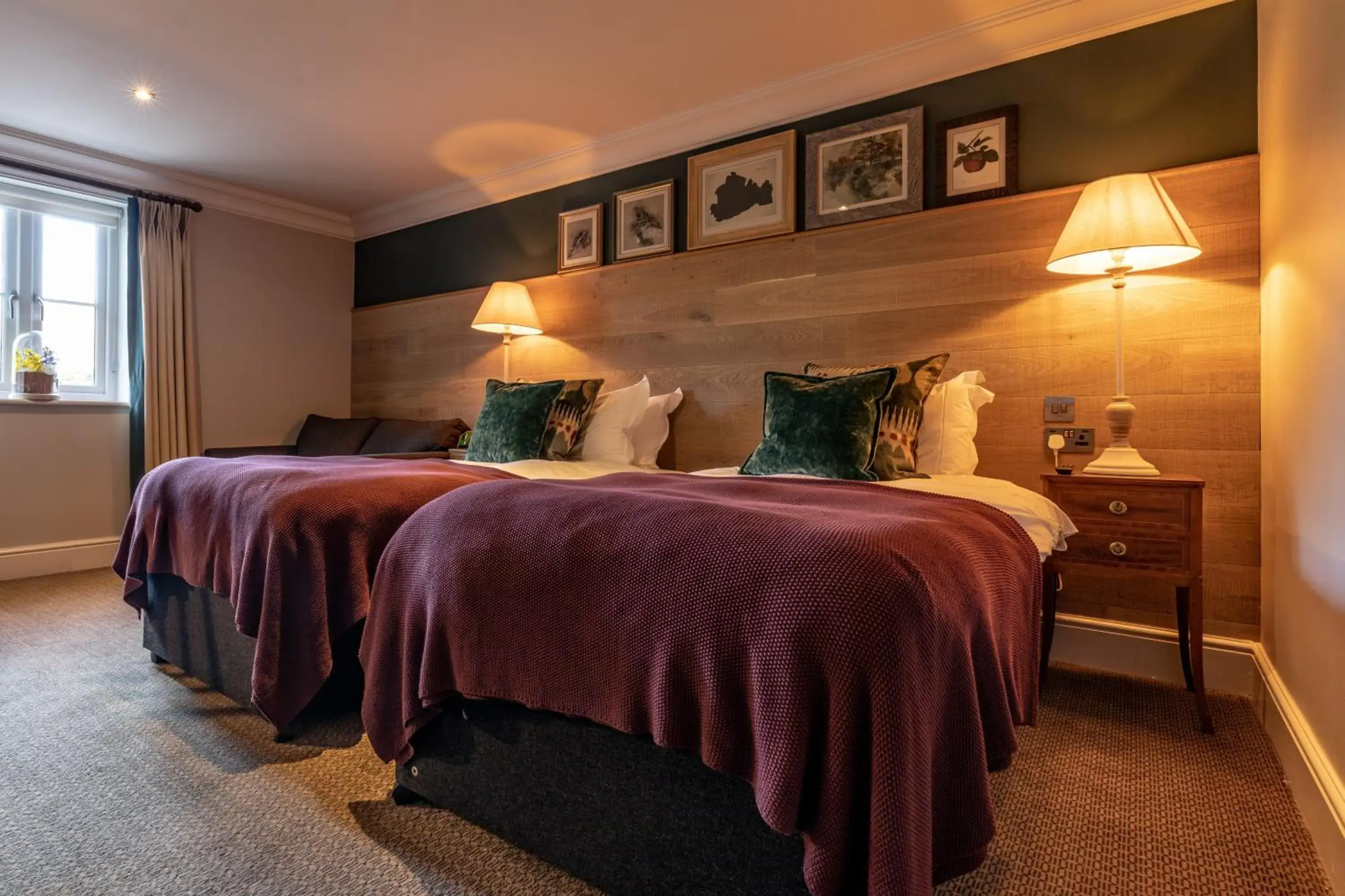 Boutique Twin Room in The Foley Boutique Twin Room in The Foley