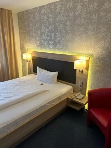 Bed in Hotel Kaiserhof