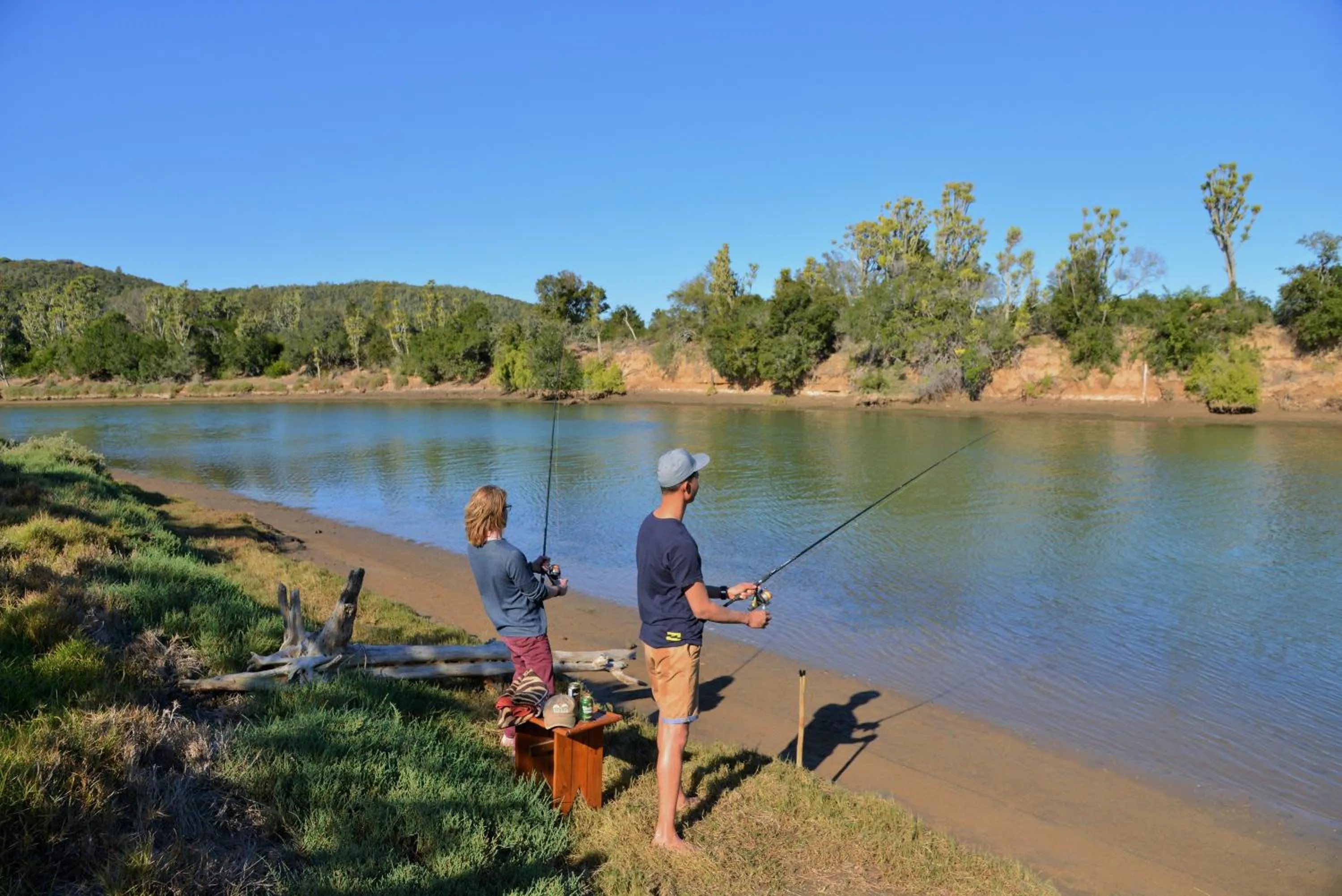 Fishing in Sibuya Game Reserve and Lodge