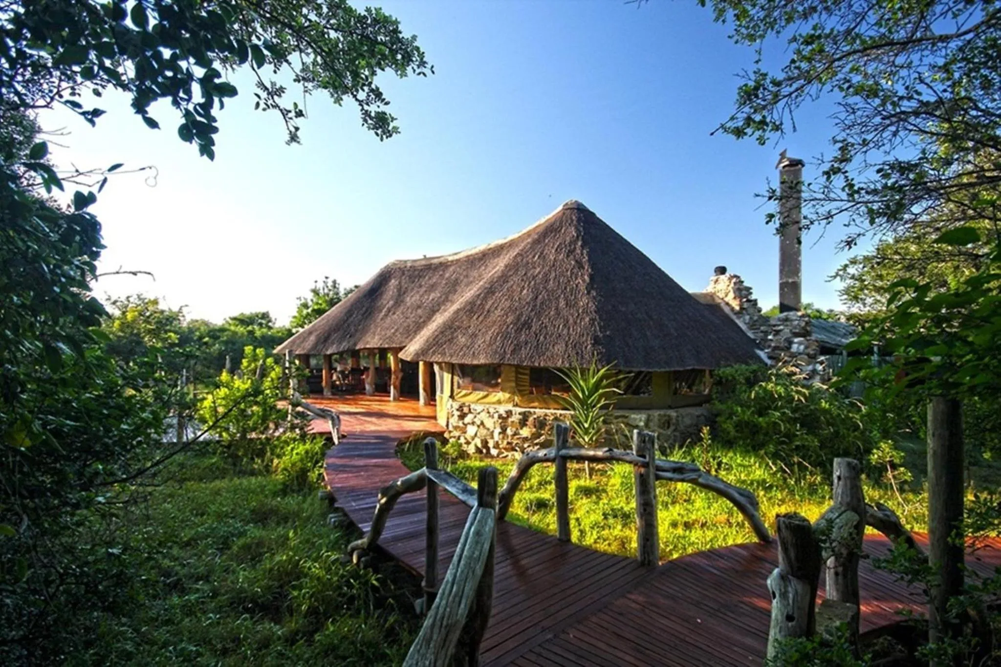 Facade/entrance in Sibuya Game Reserve and Lodge
