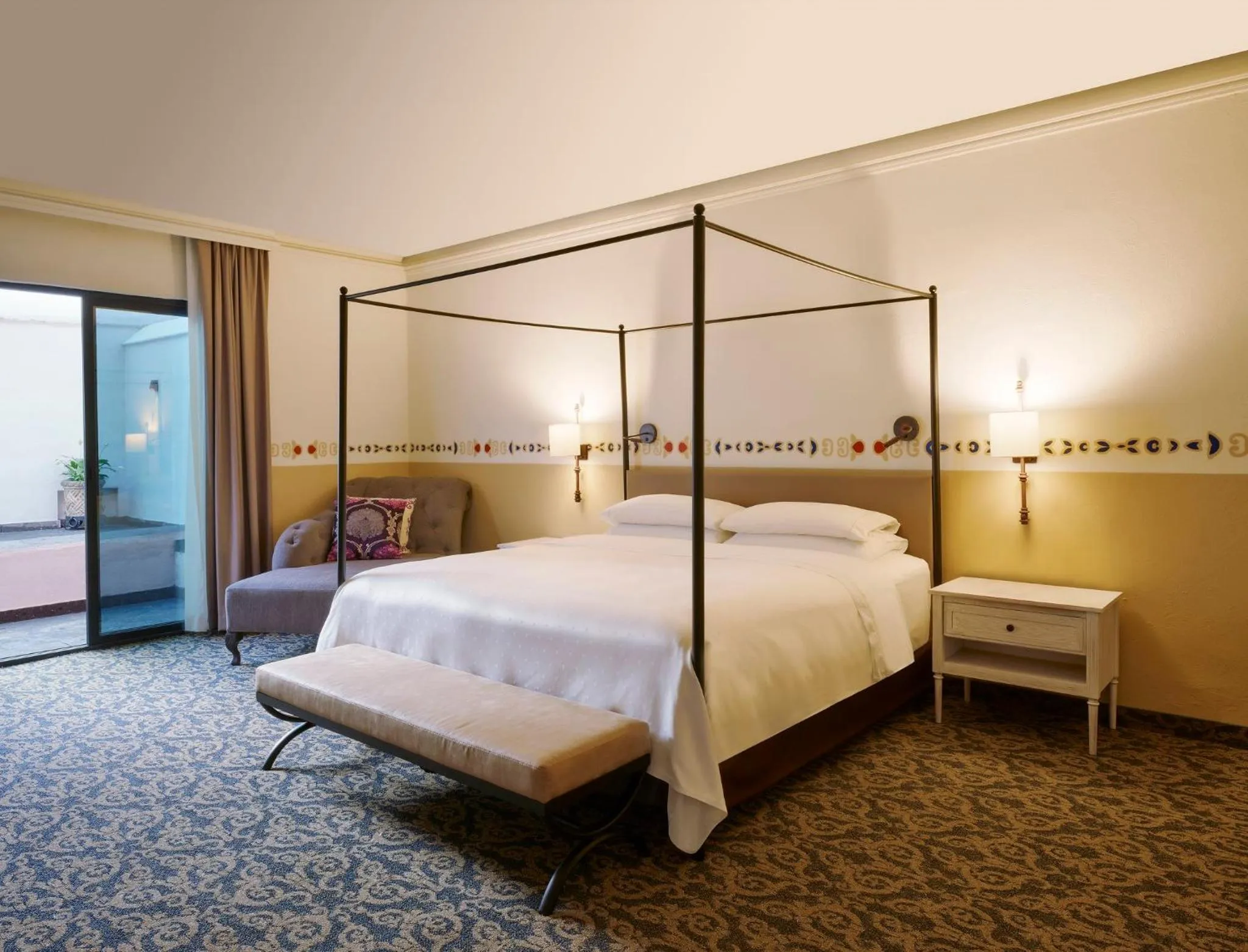 Photo of the whole room, Bed in Fiesta Americana Hacienda Galindo Resort & Spa