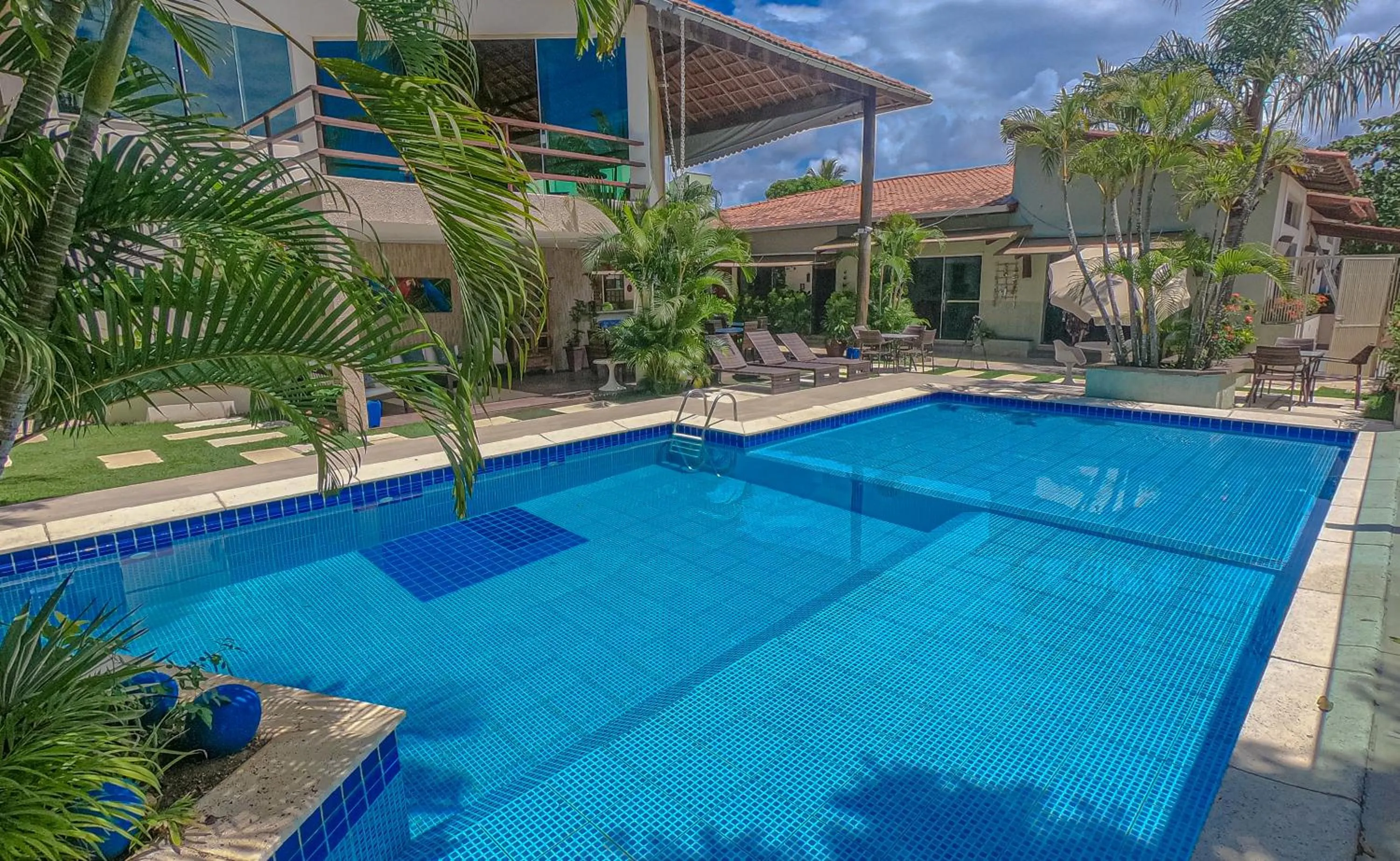 Garden in Pousada Novo Prado