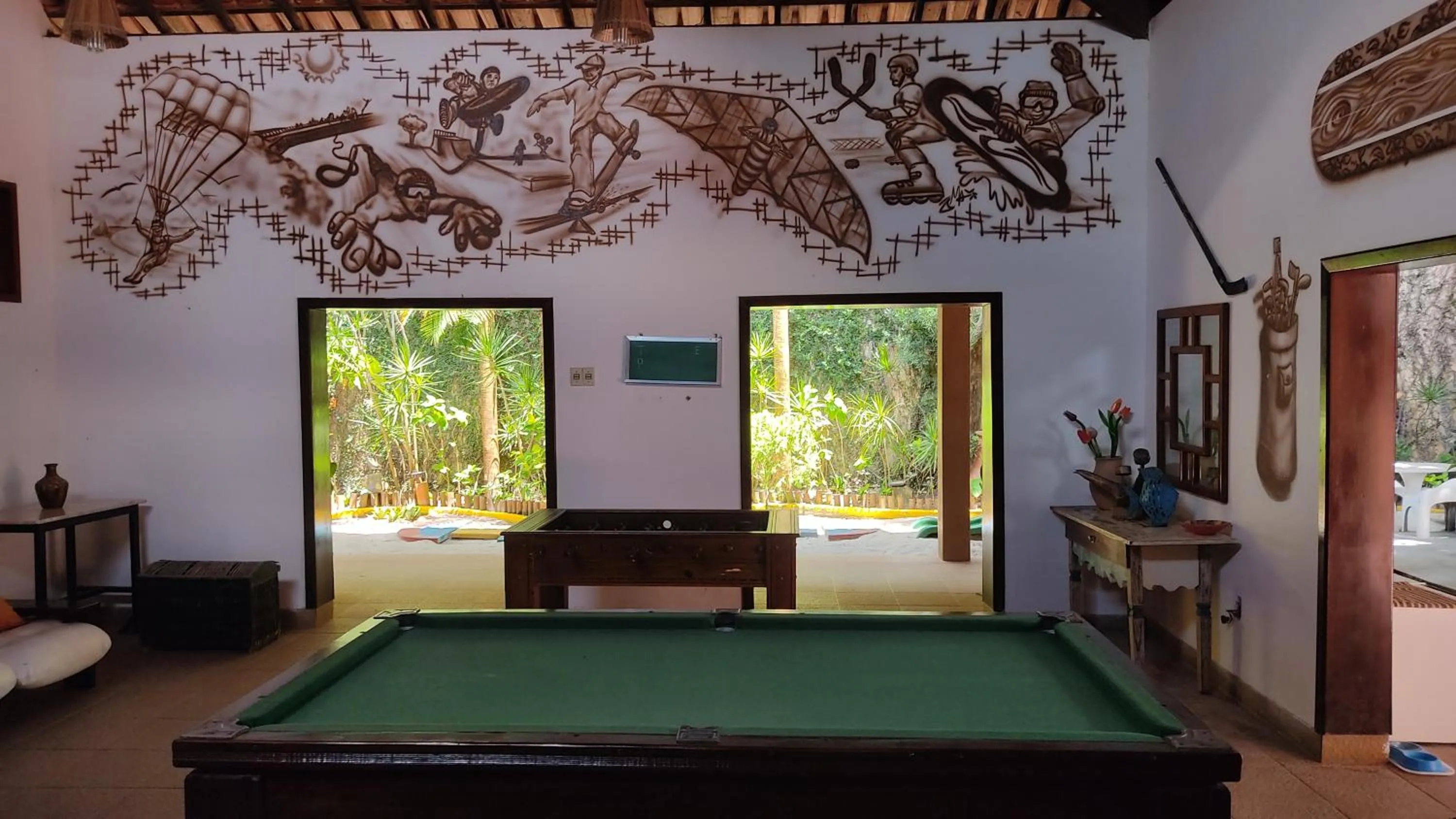 Game Room in Pousada Novo Prado