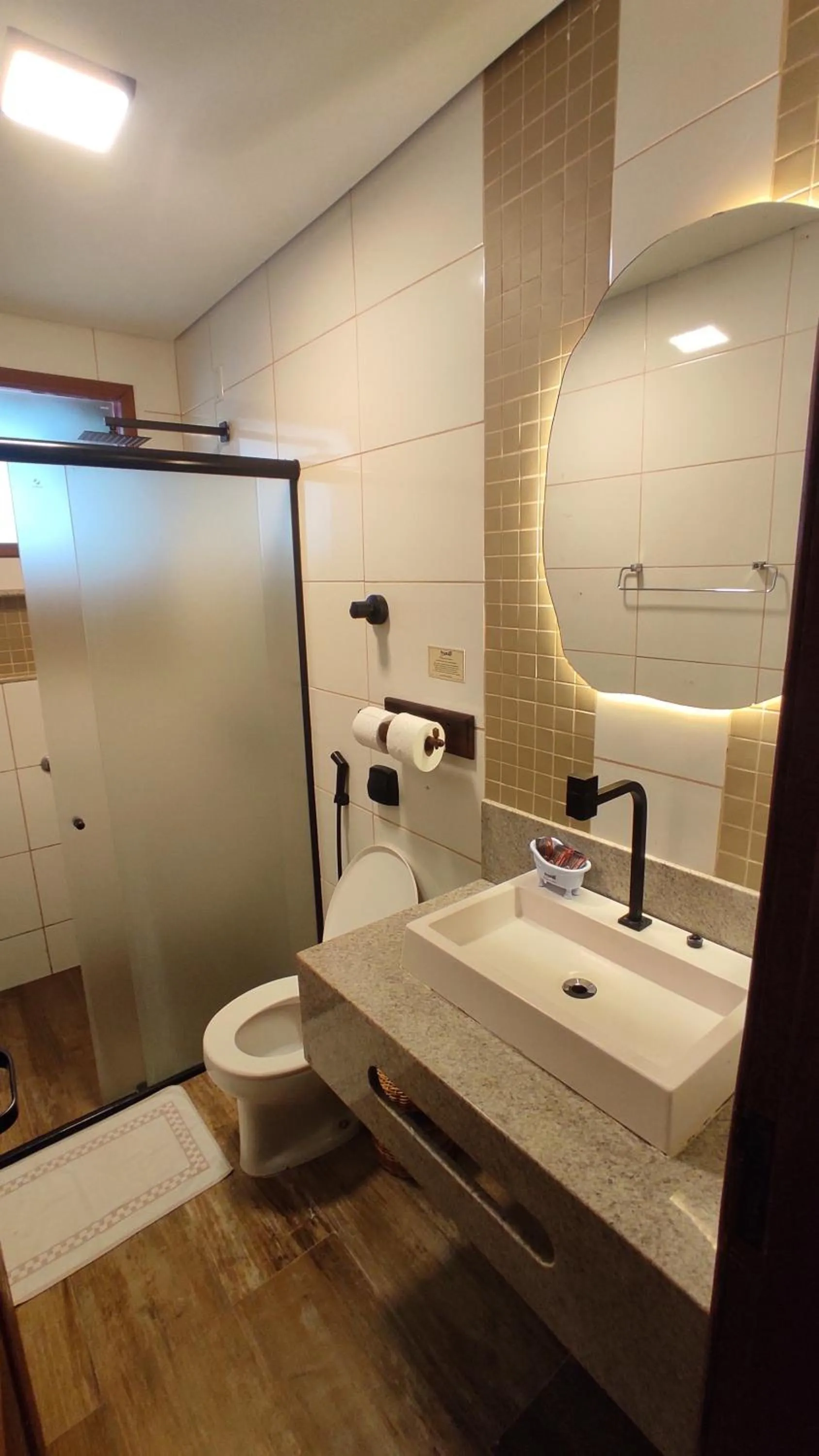 Bathroom in Pousada Novo Prado