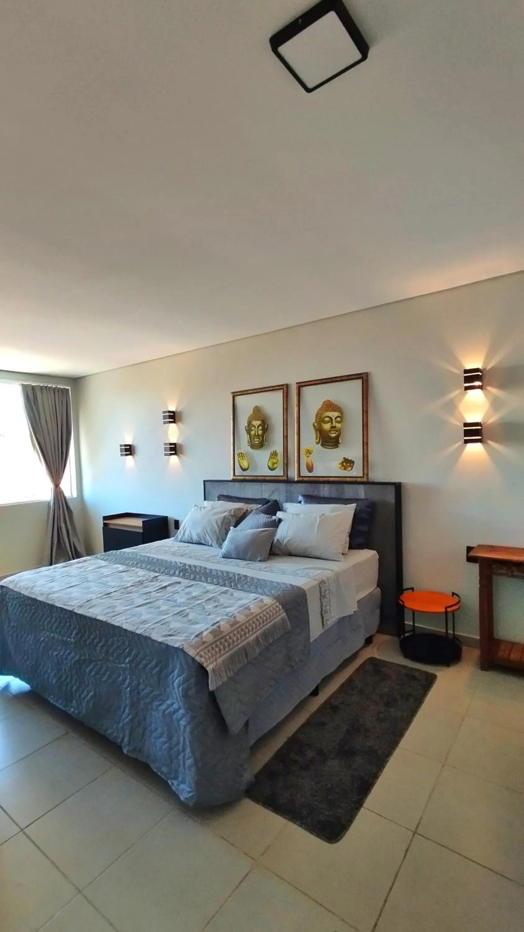 Bed in Pousada Novo Prado