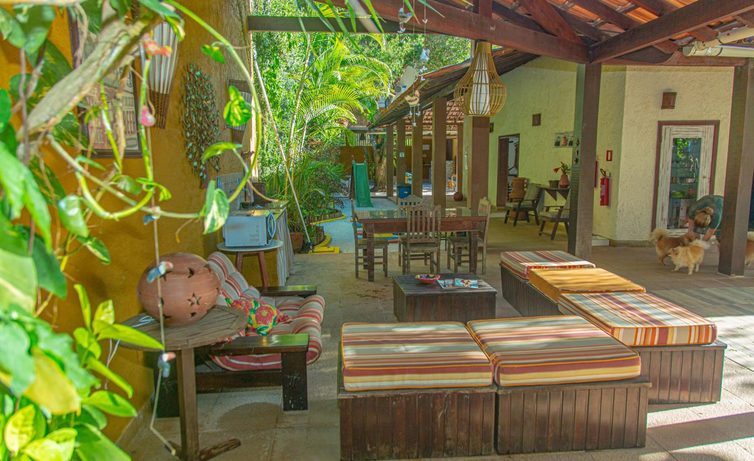 Decorative detail in Pousada Novo Prado