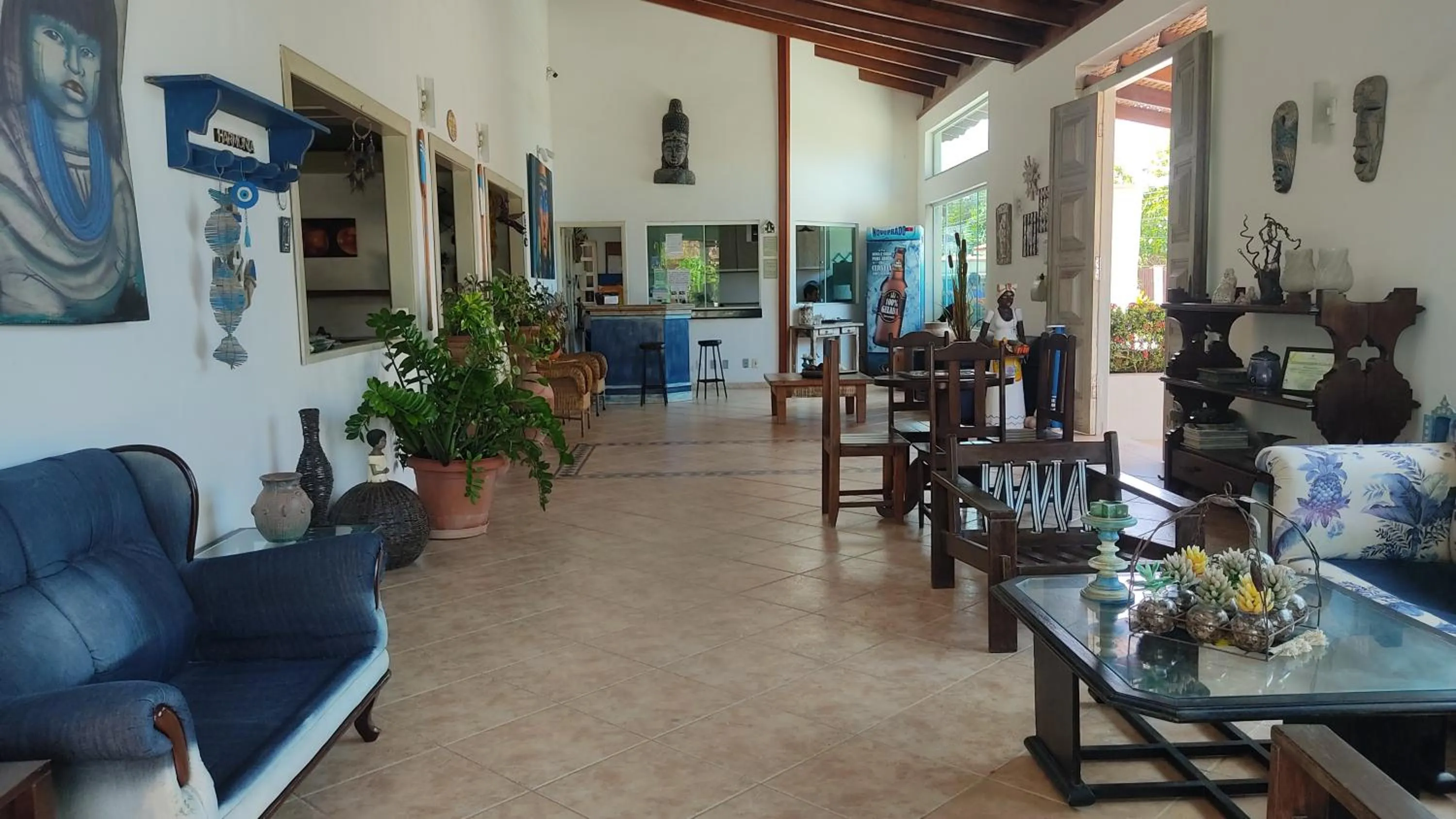 Lobby or reception in Pousada Novo Prado
