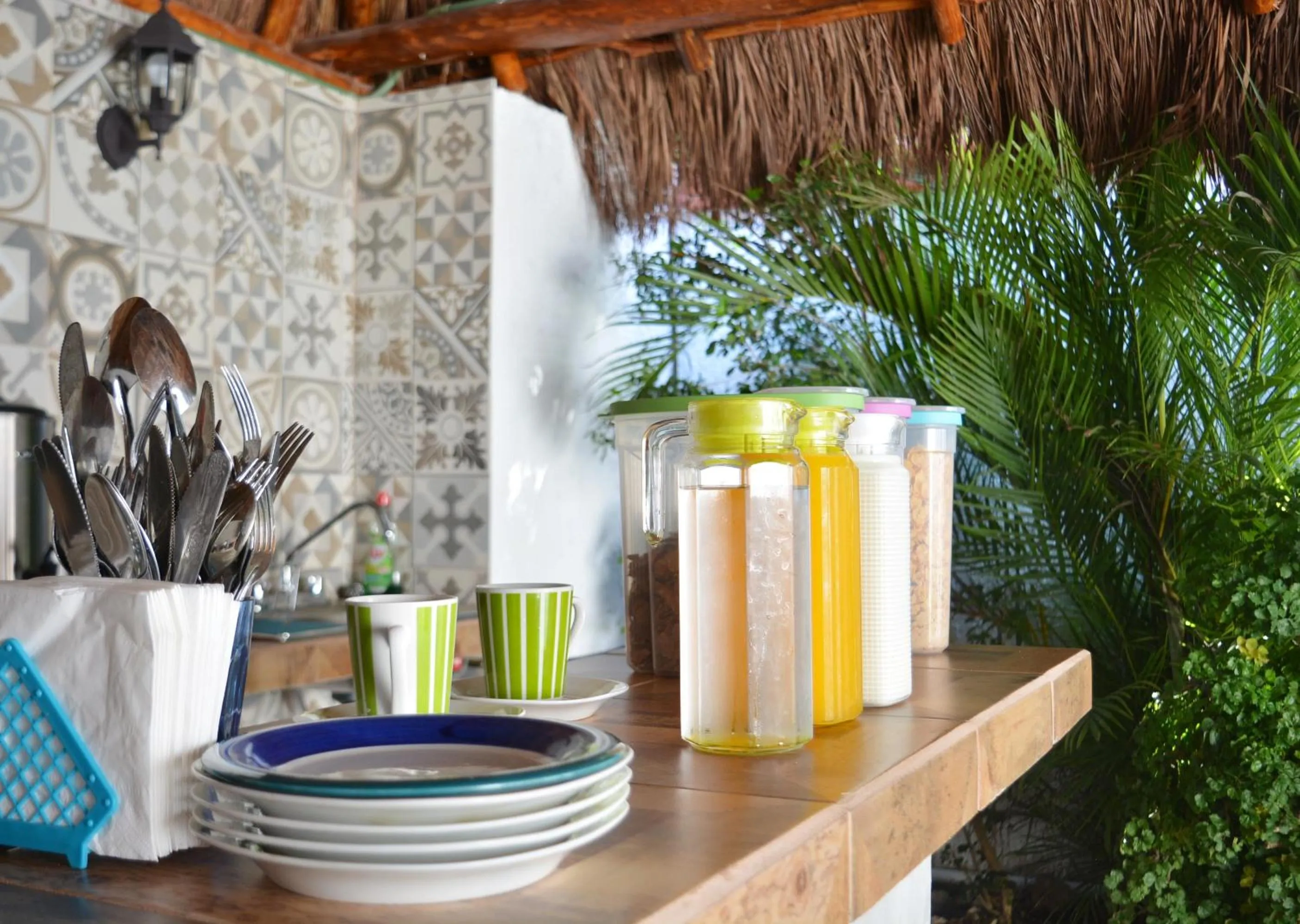 Breakfast in Kinta Kan Hotel Cozumel