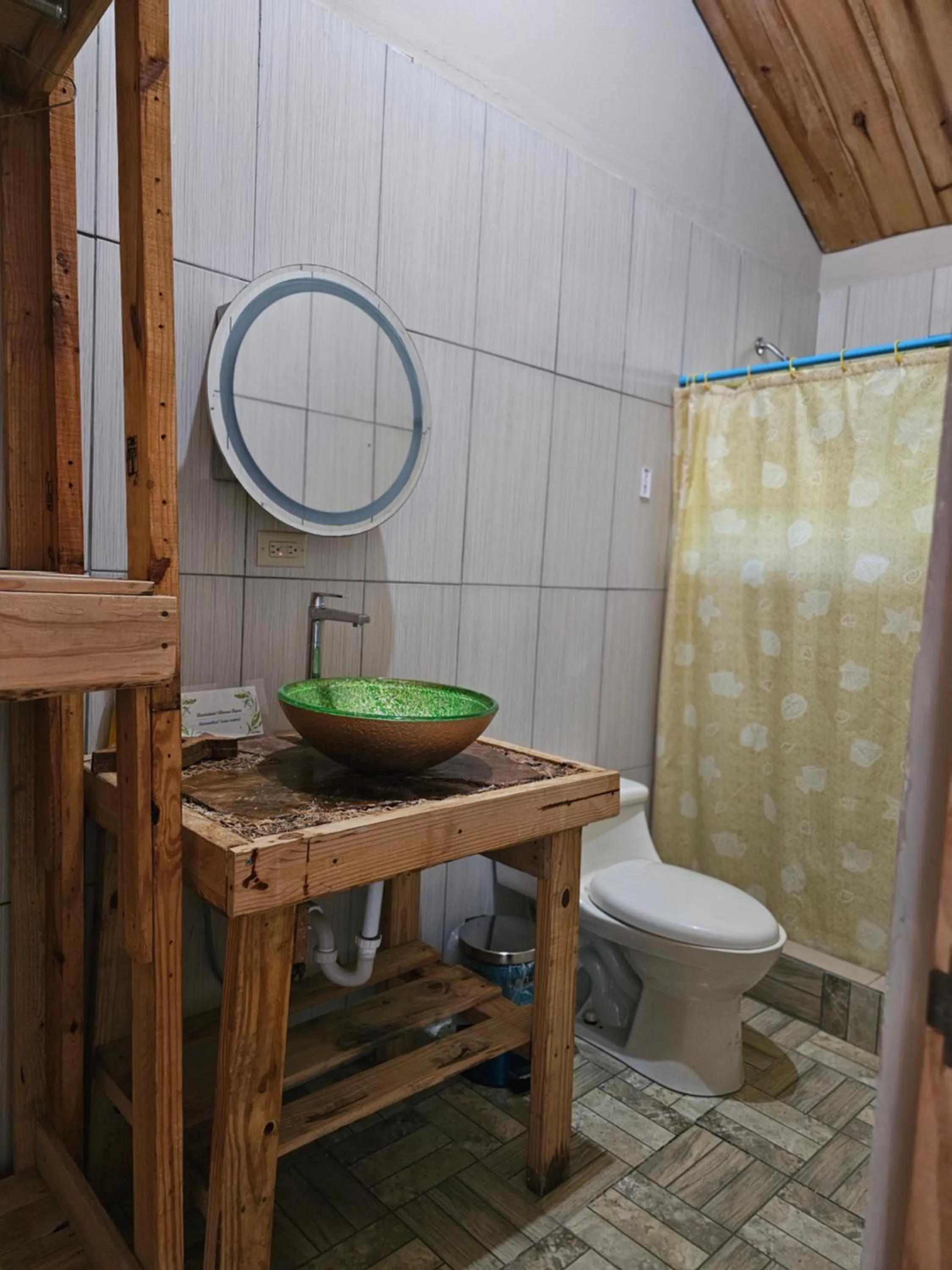 Shower in Eco Horqueta