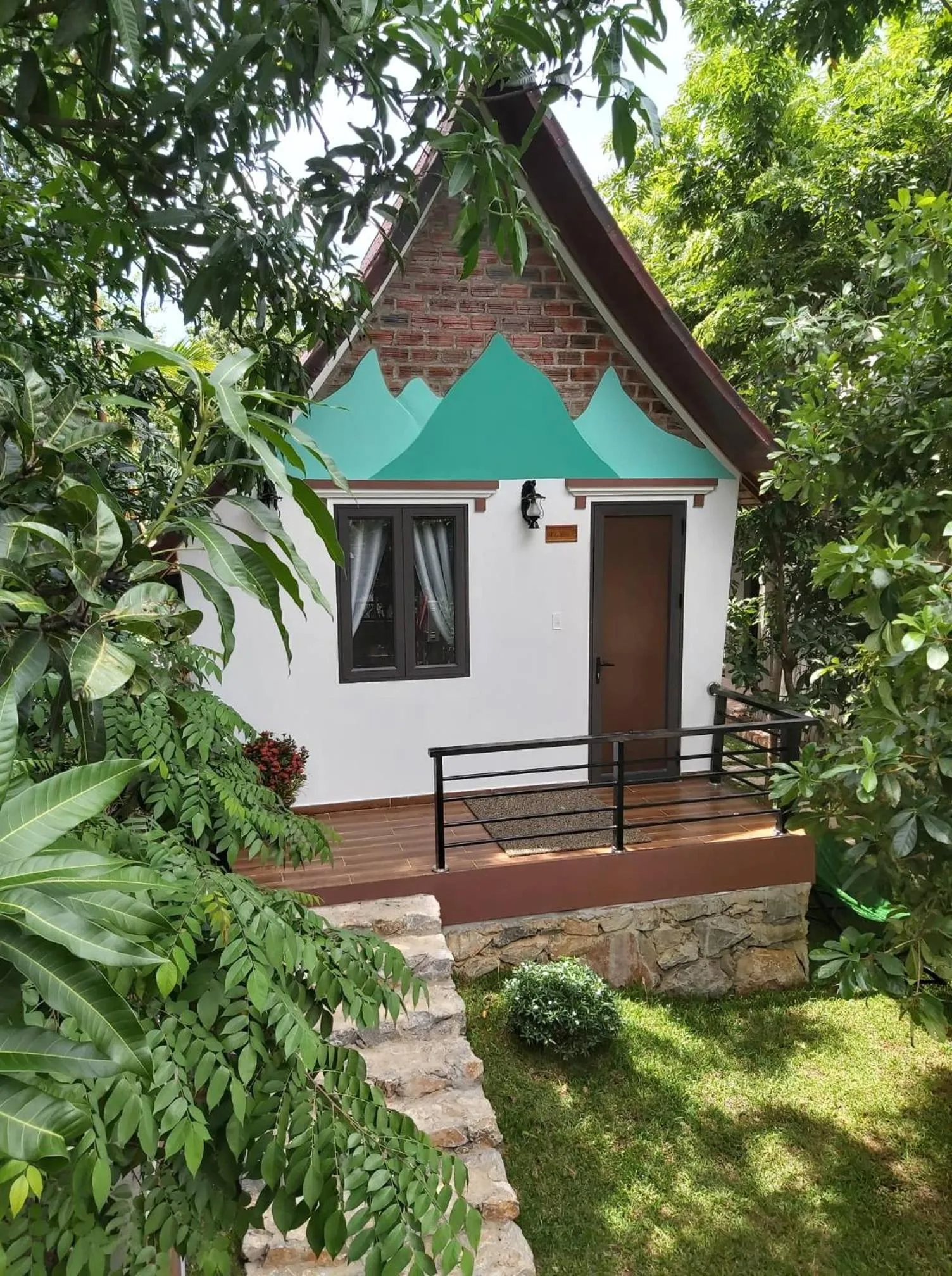 Balcony/Terrace in Tropical Valley Homestay - Villas