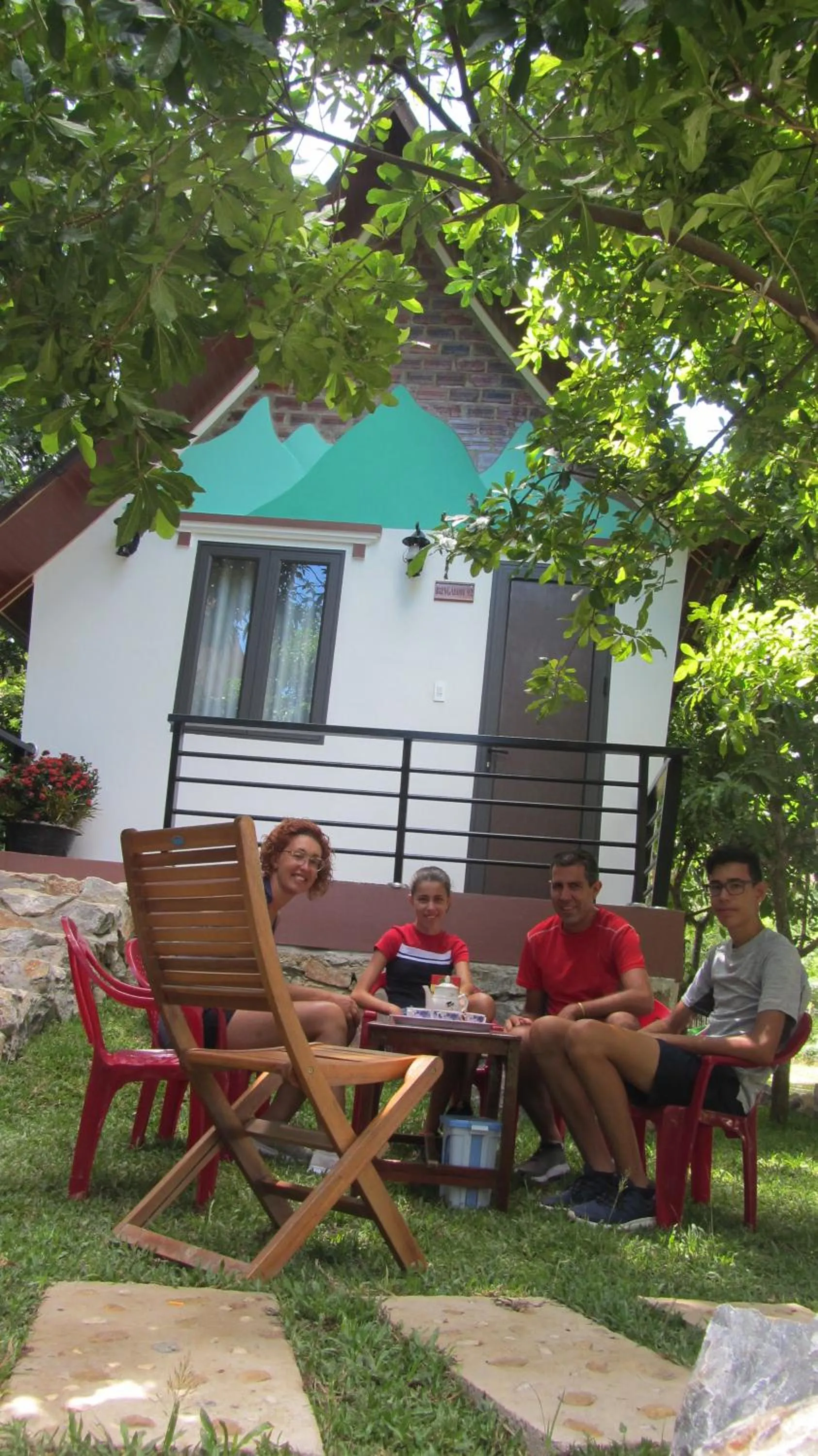 Patio in Tropical Valley Homestay - Villas