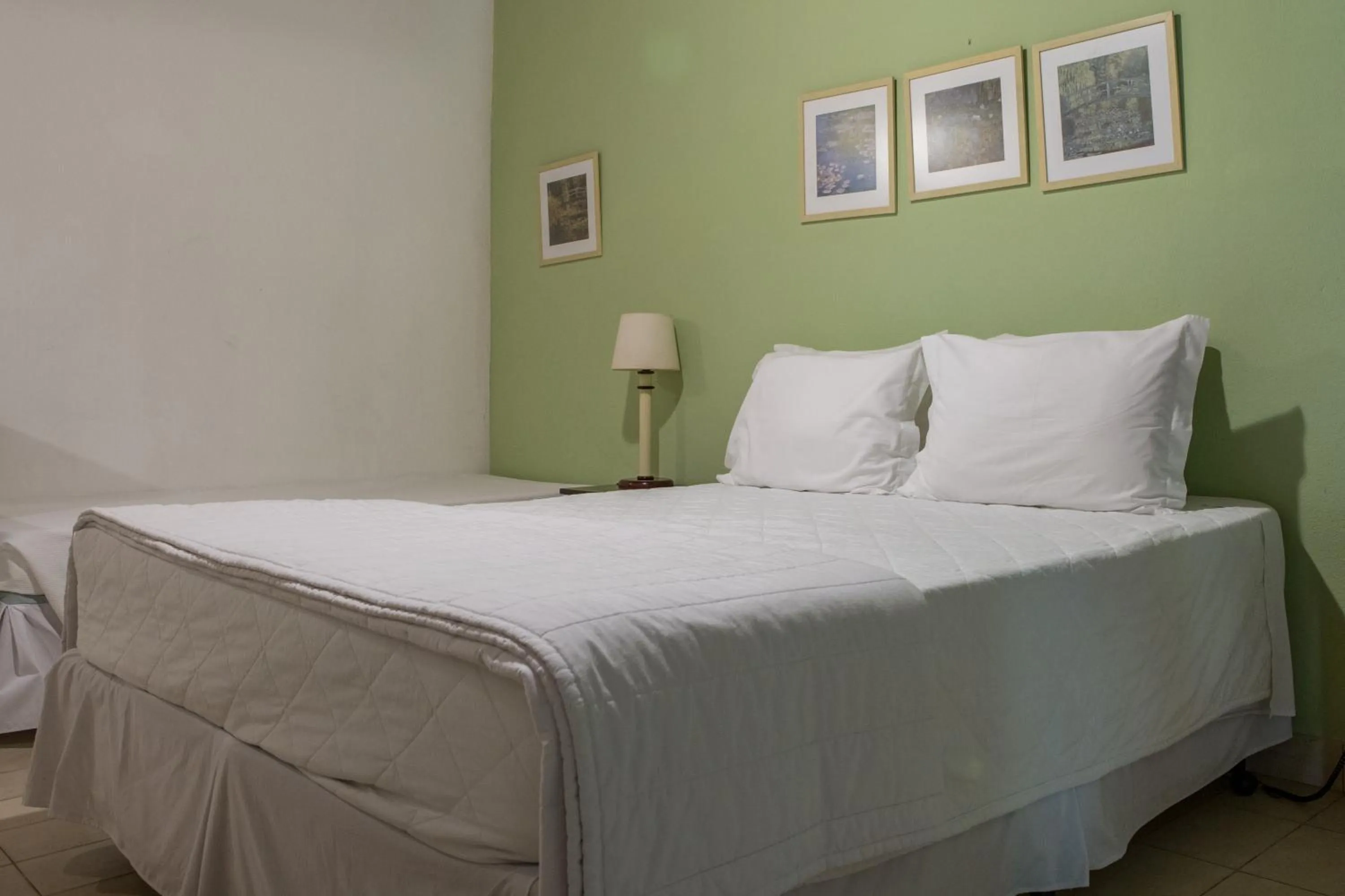 Bed in Hotel Fazenda Sete Lagos