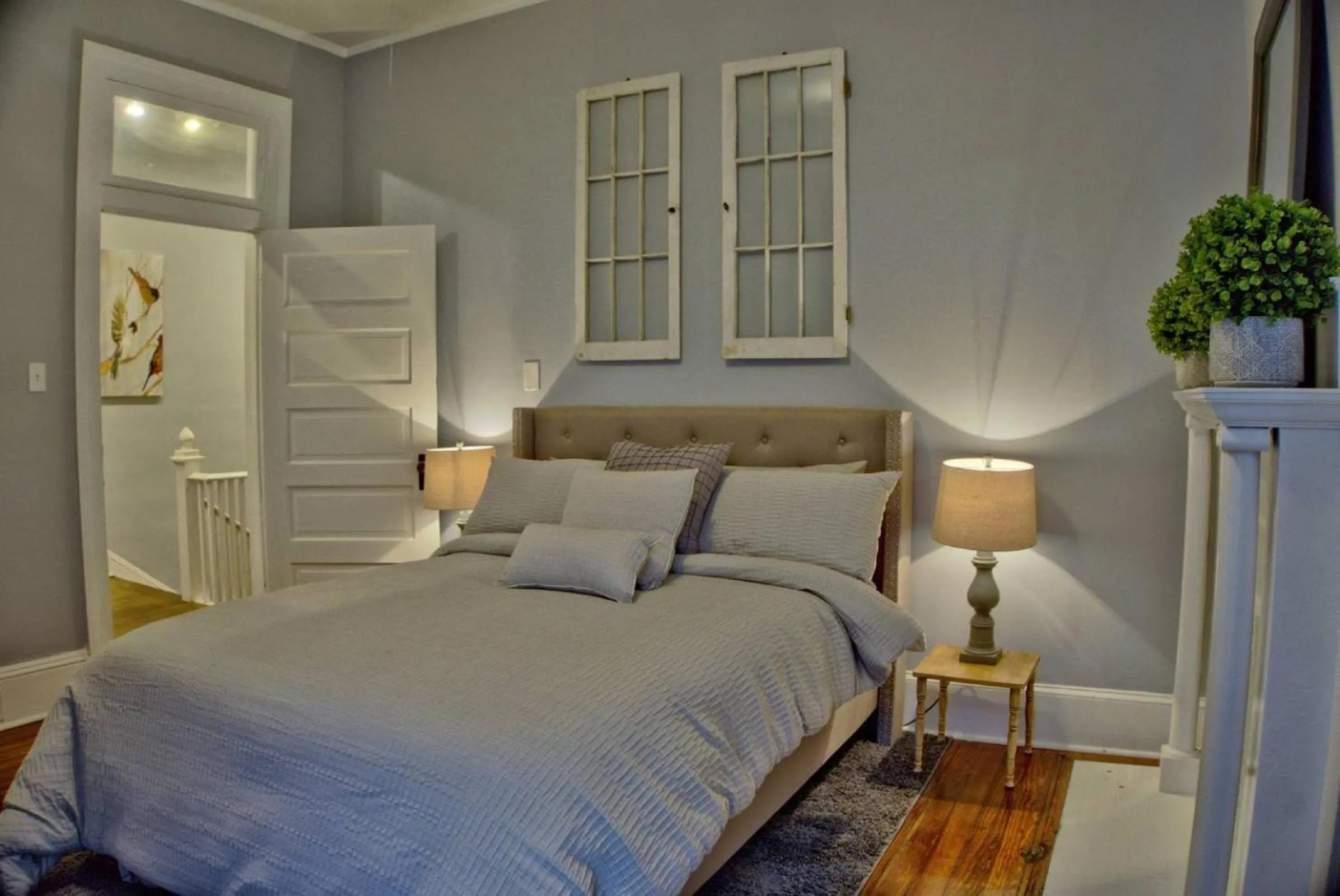 Bedroom, Bed in Beautiful 6 Bed, 5 Bath Historic Savannah Home