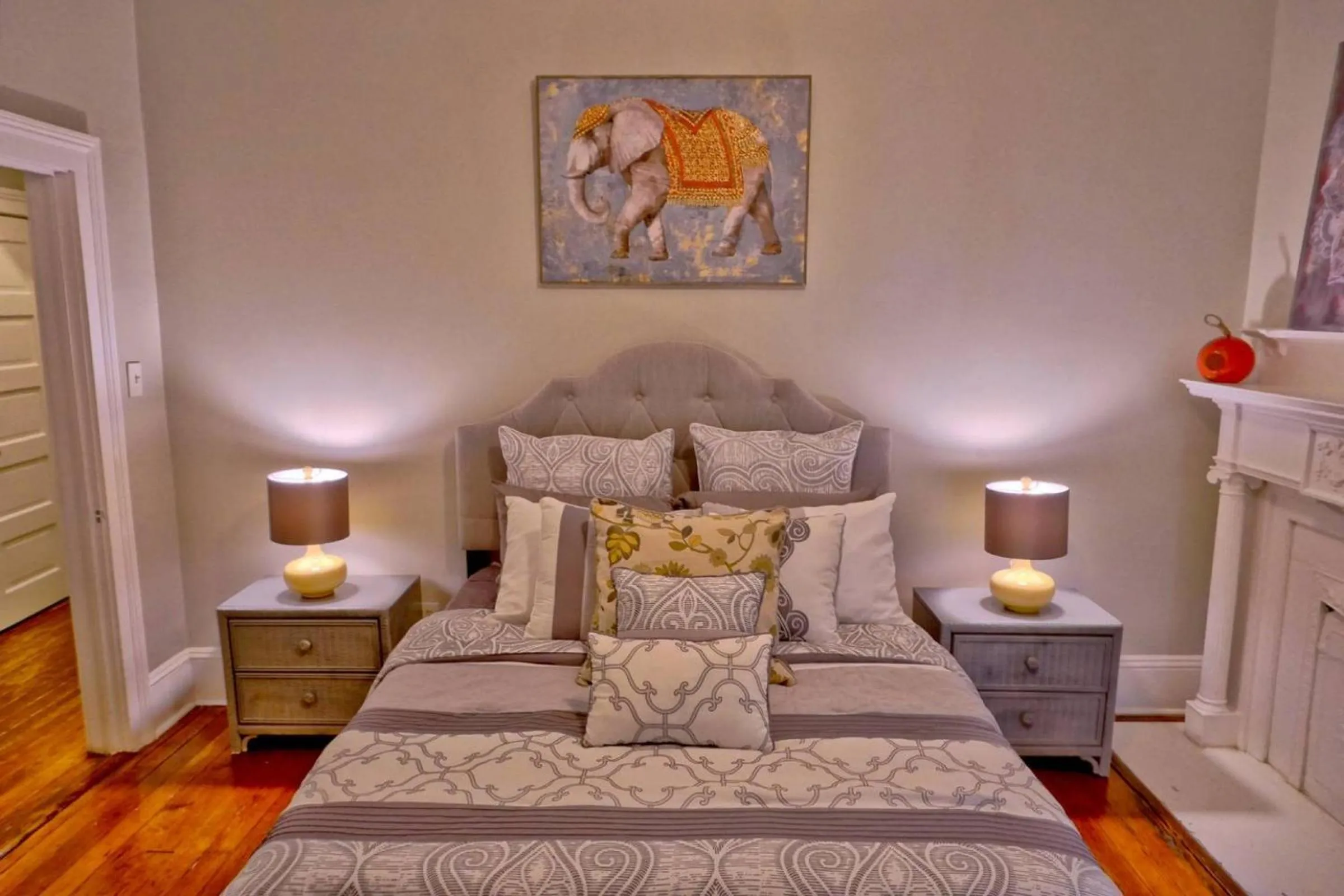 Bedroom, Bed in Beautiful 6 Bed, 5 Bath Historic Savannah Home
