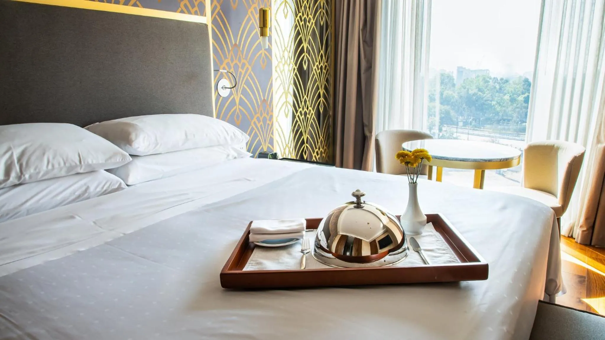 Restaurant/places to eat, Bed in Grand Fiesta Americana Chapultepec