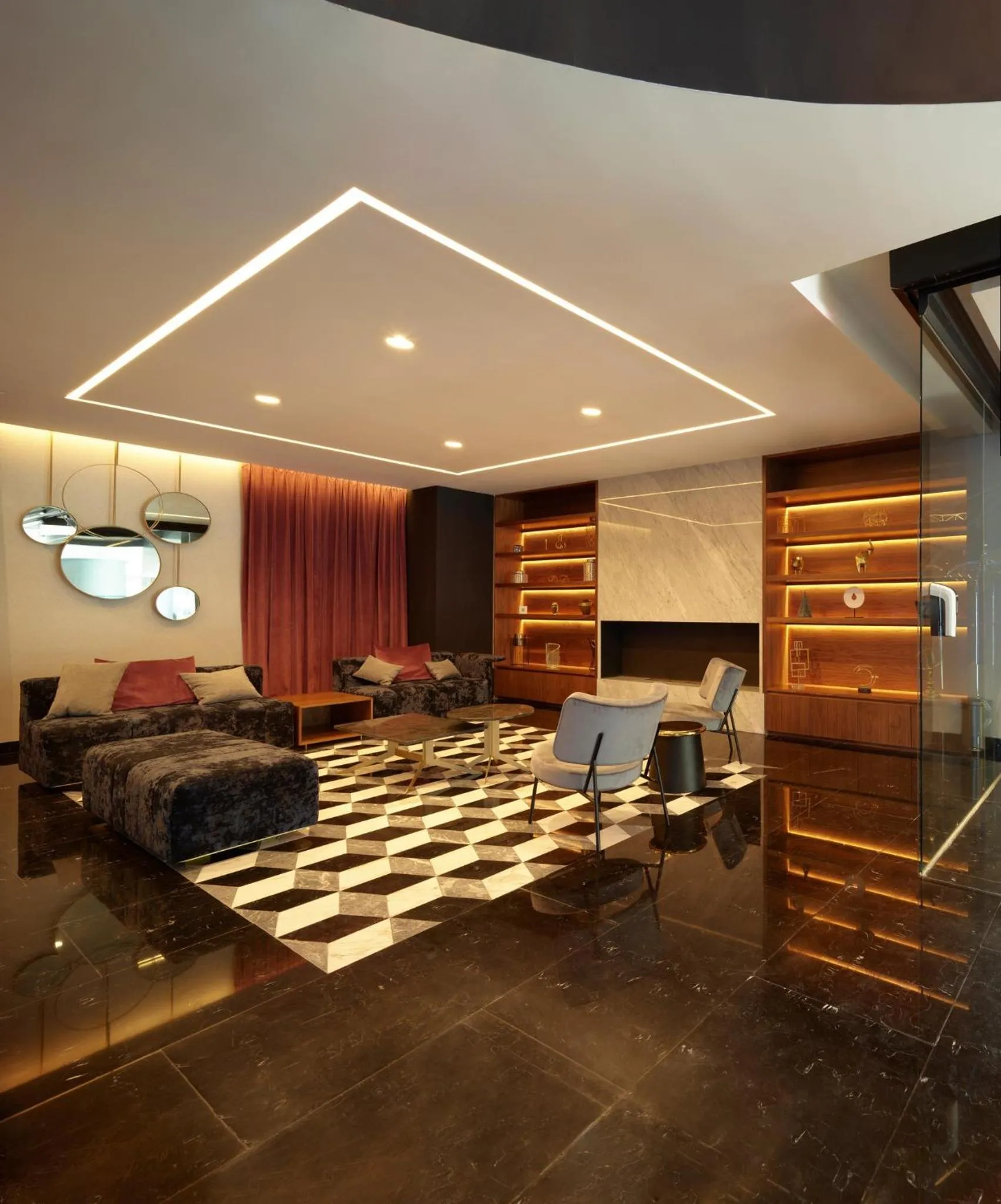 Lobby or reception in Grand Fiesta Americana Chapultepec