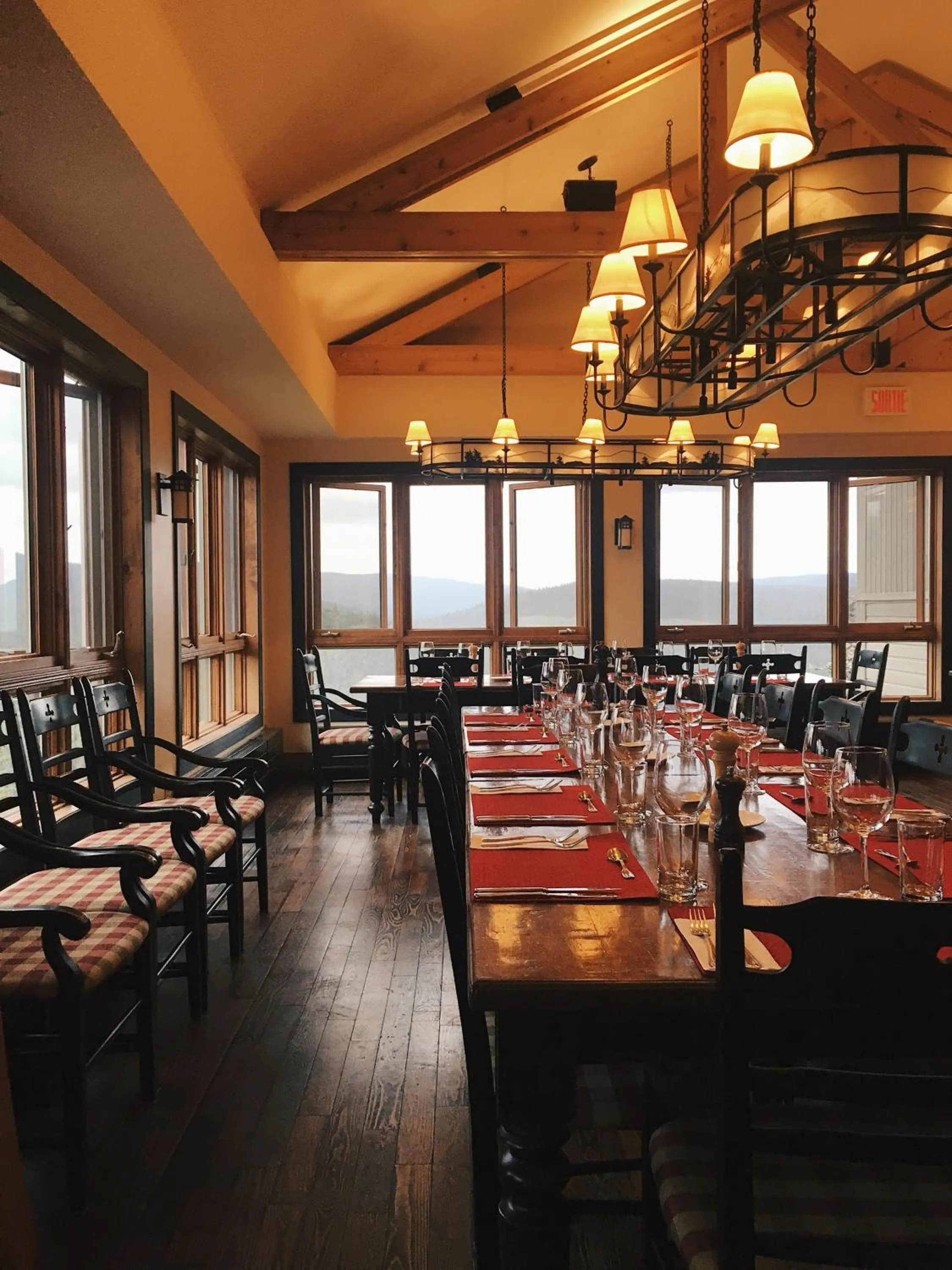 Restaurant/places to eat in Auberge de Montagne des Chic-Chocs Mountain Lodge - Sepaq