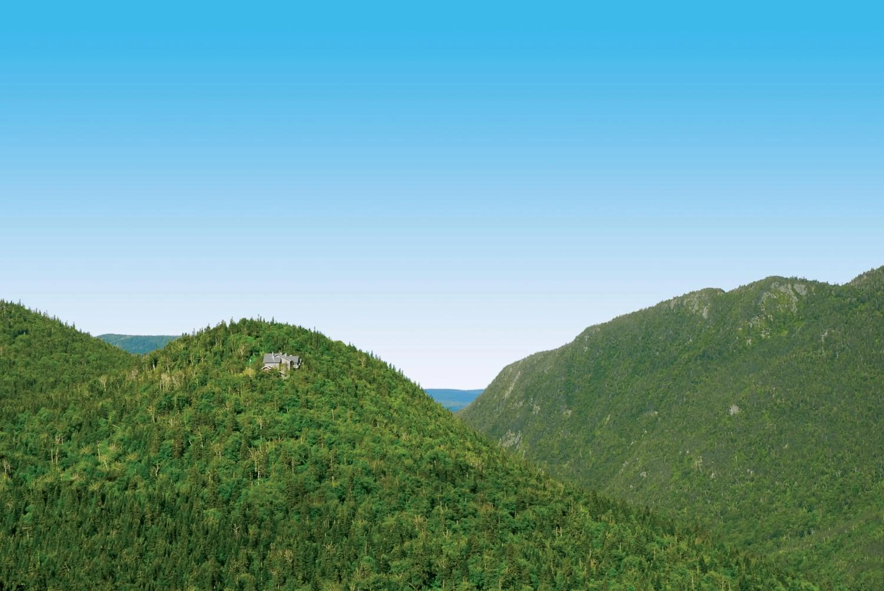 Natural landscape in Auberge de Montagne des Chic-Chocs Mountain Lodge - Sepaq