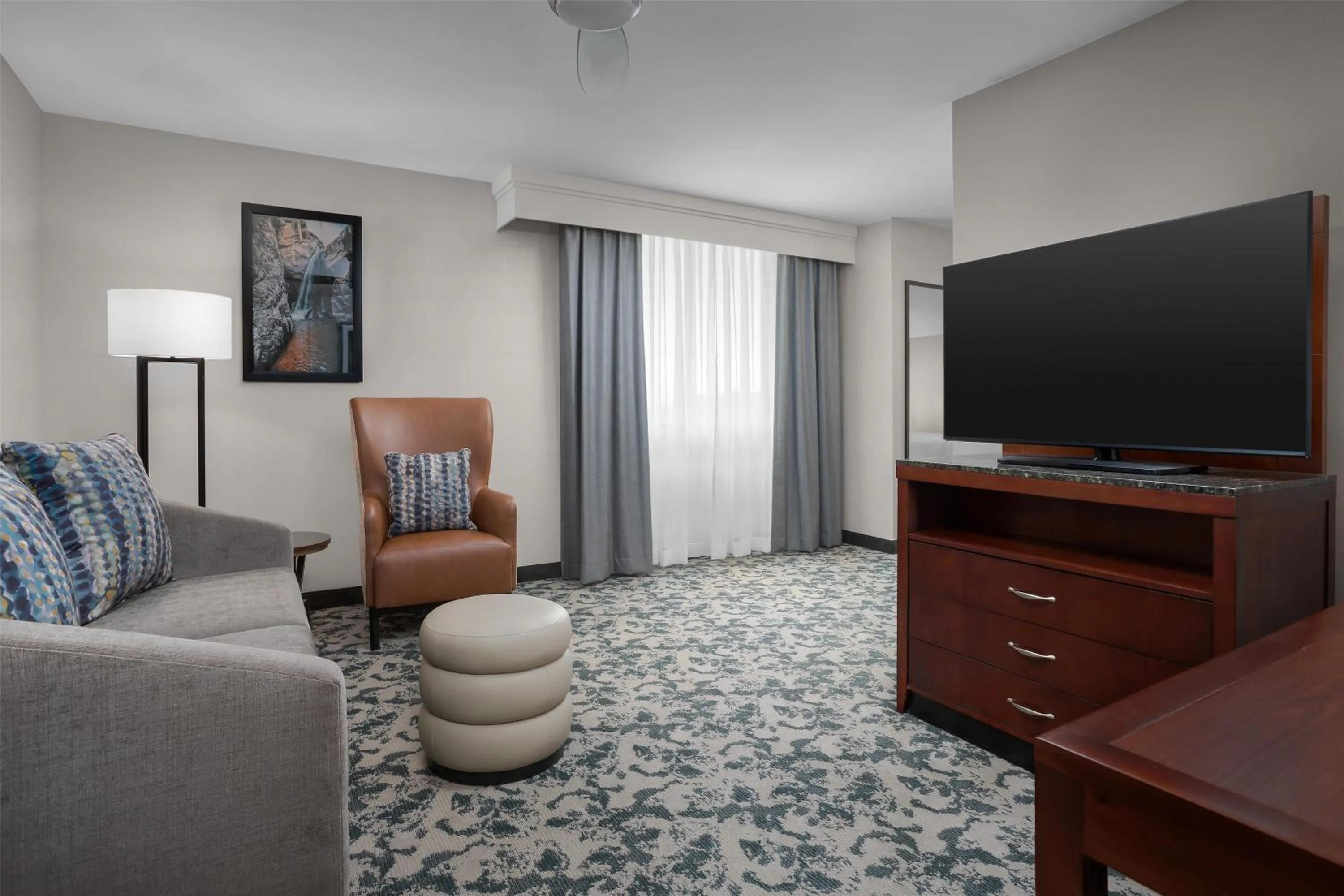 Living room in Hilton Garden Inn Denver Downtown