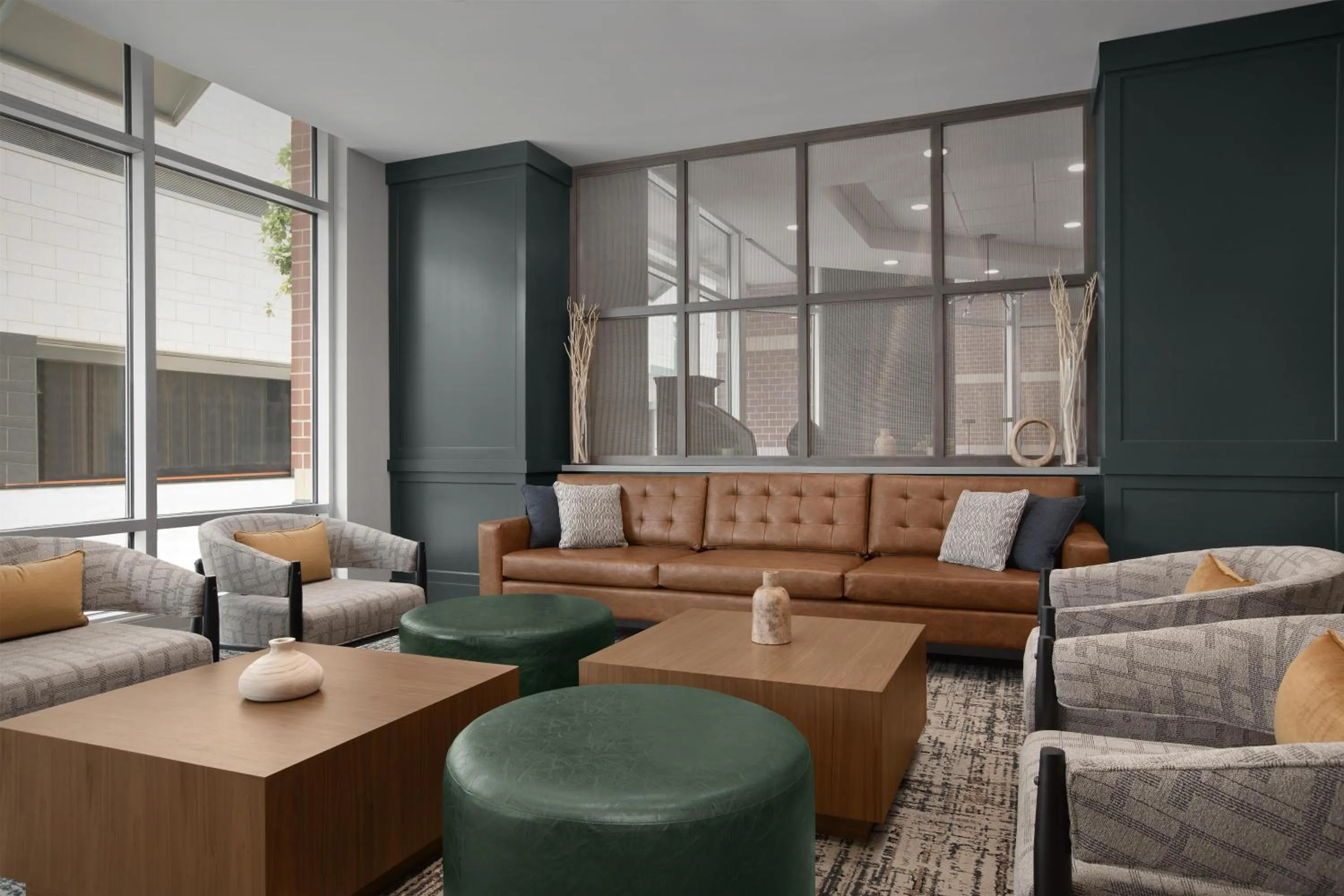 Lobby or reception in Hilton Garden Inn Denver Downtown