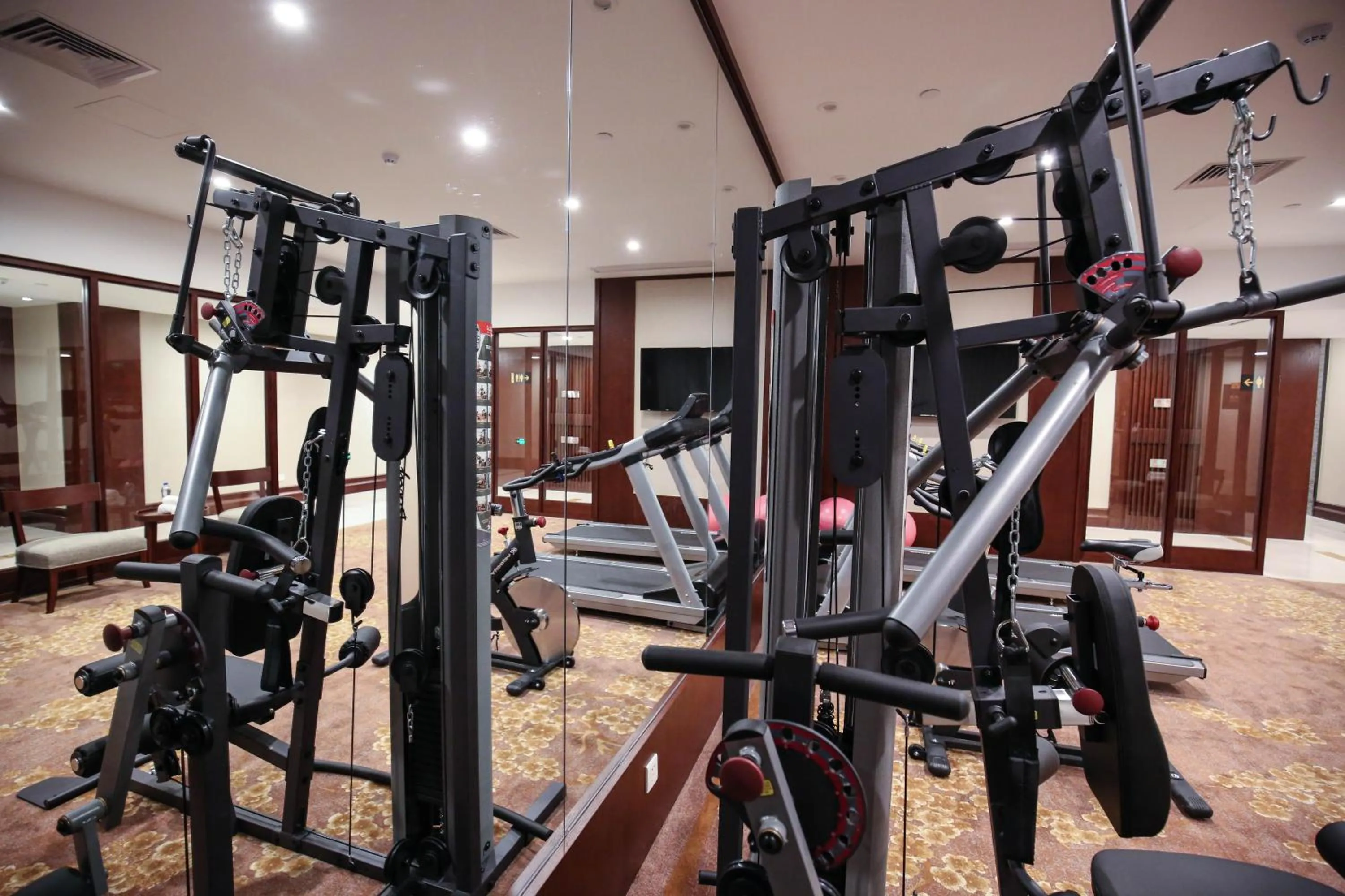Fitness centre/facilities in SSAW Boutique Hotel Ningbo CBD - Family Friendly & Business Travel