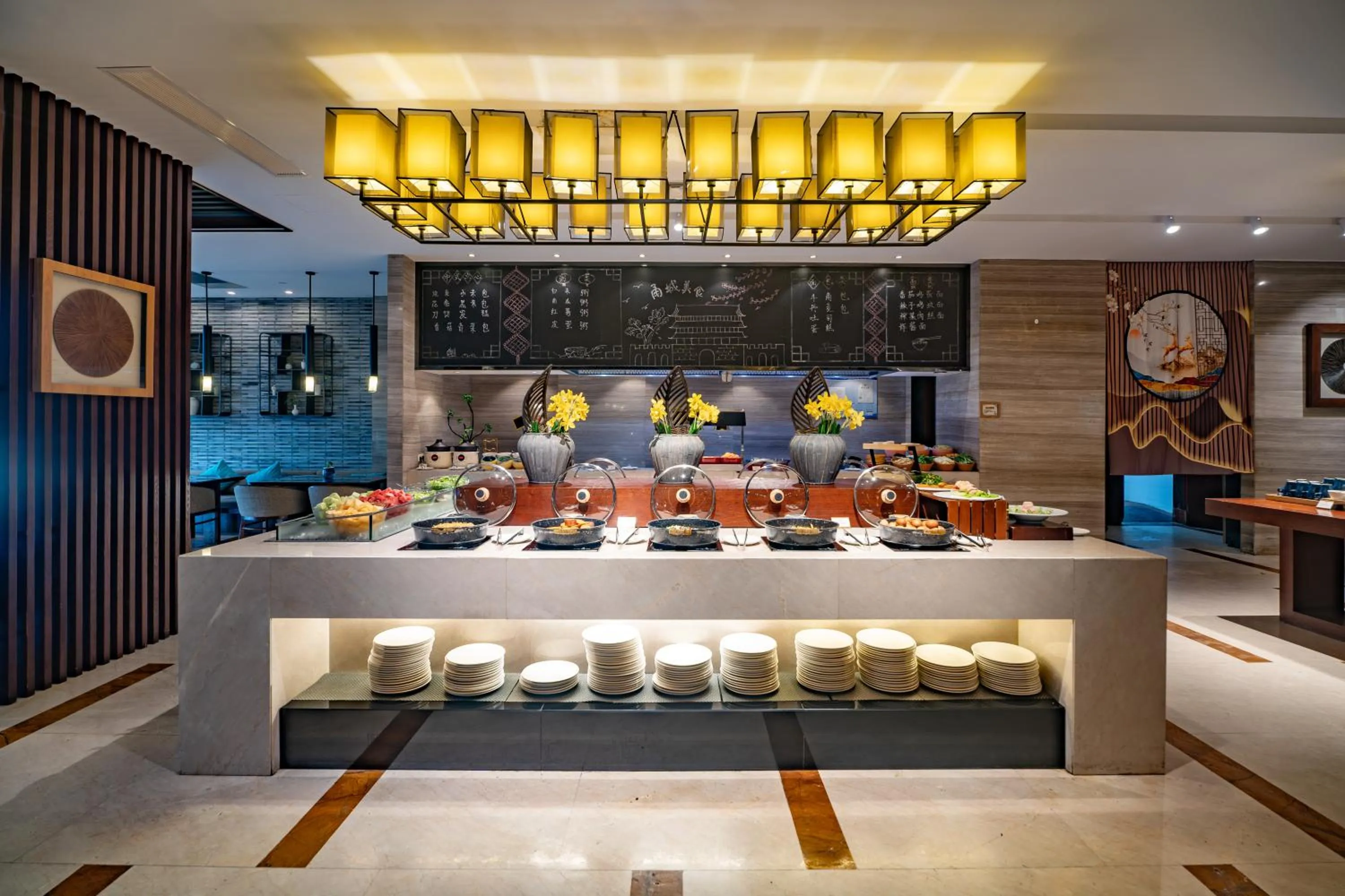 Breakfast in SSAW Boutique Hotel Ningbo CBD - Family Friendly & Business Travel