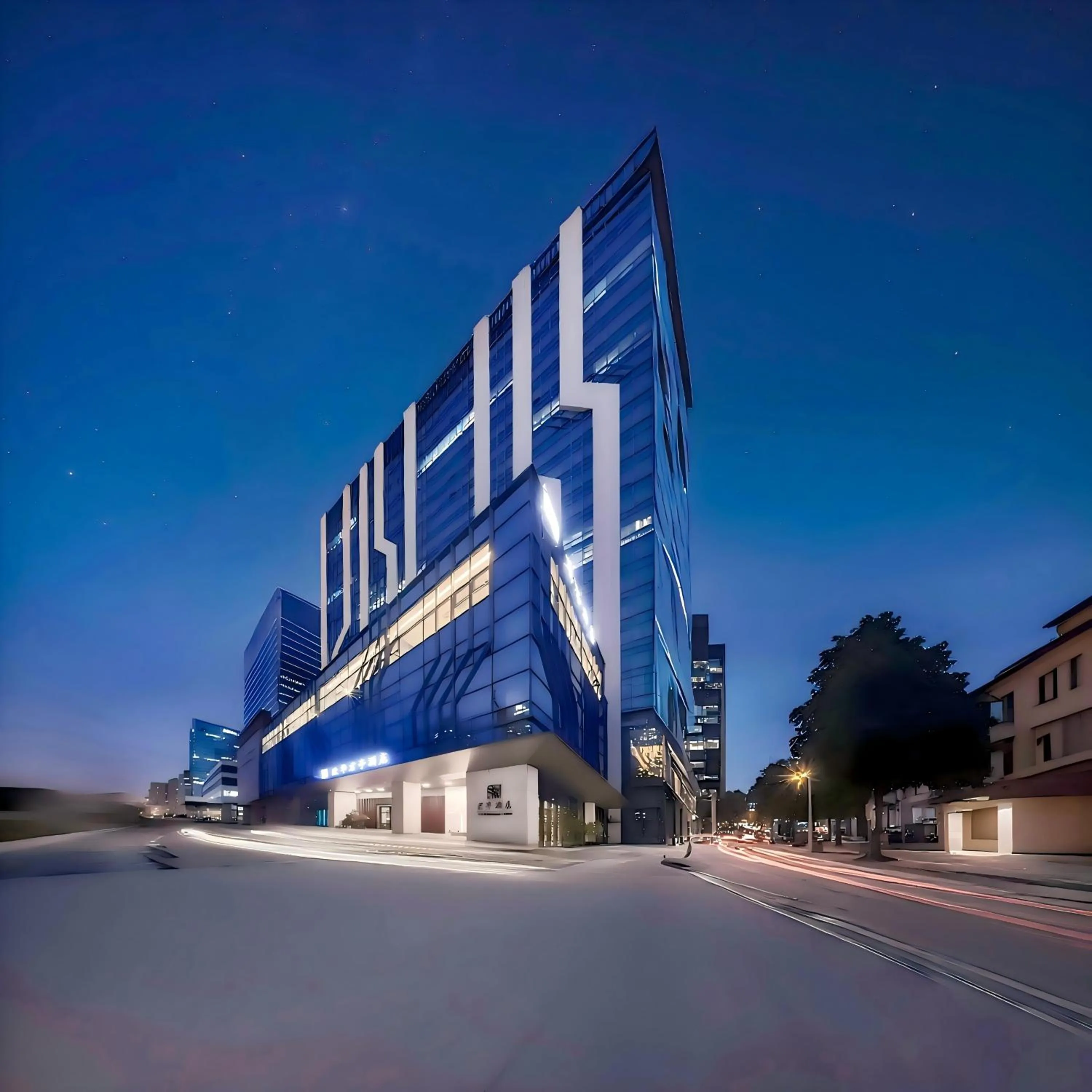 Property building in SSAW Boutique Hotel Ningbo CBD - Family Friendly & Business Travel