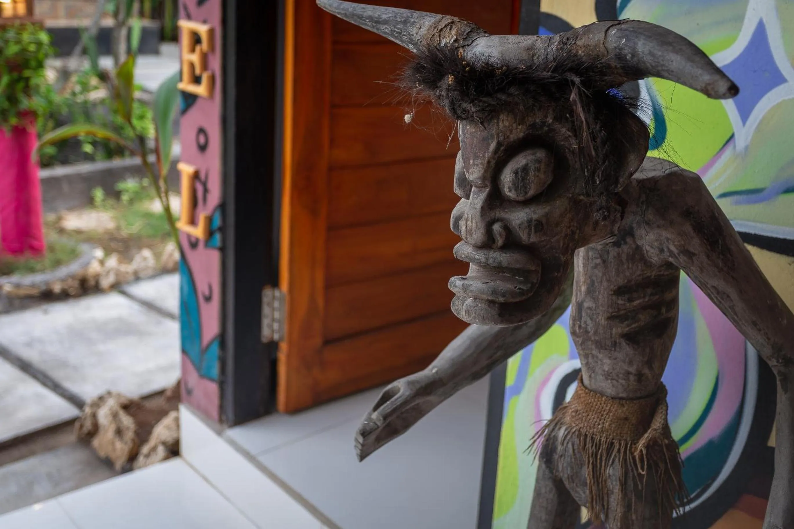 Decorative detail in Penida Krusty Hill by ecommerceloka