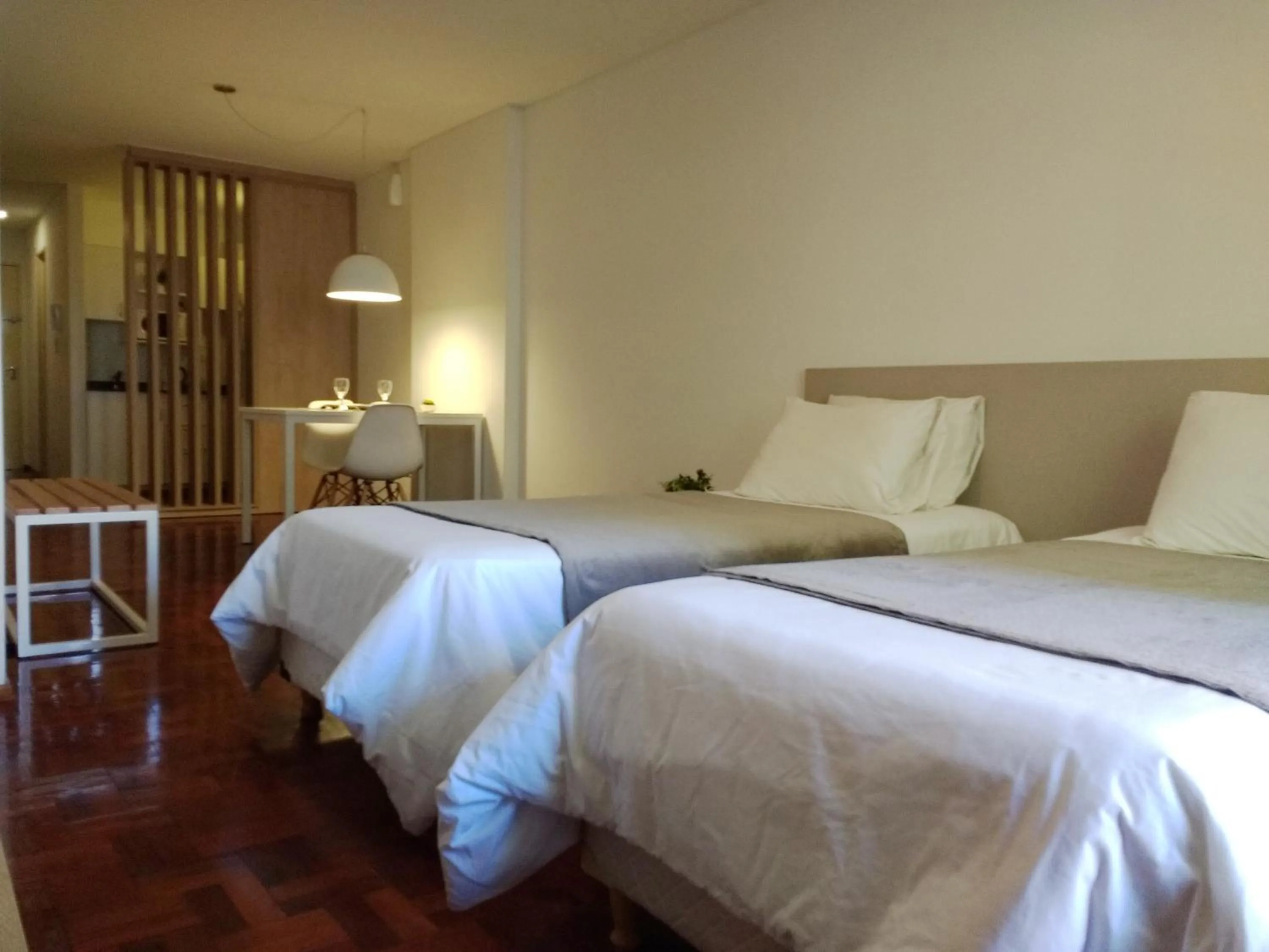 Bedroom, Bed in Departamentos Lugar