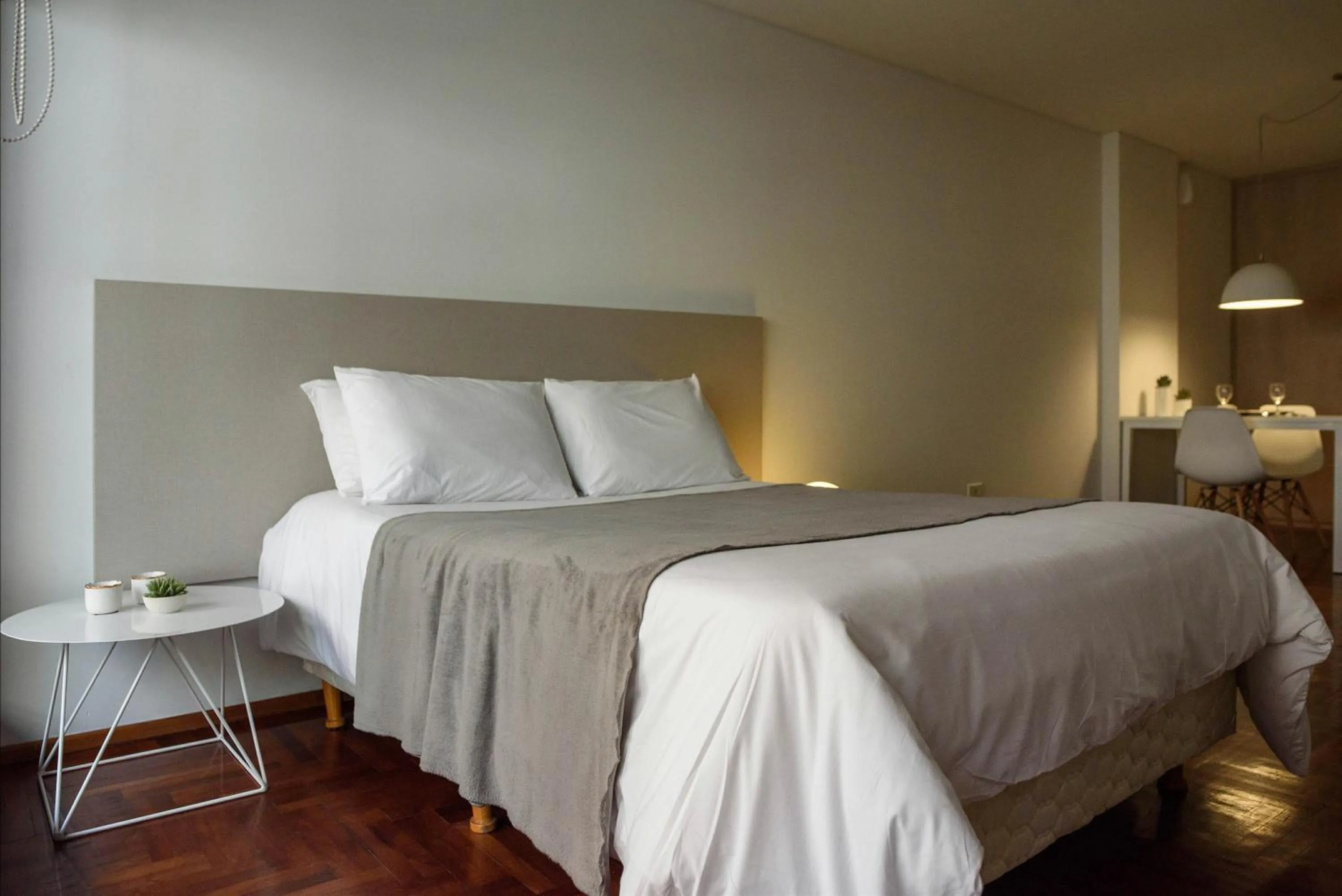 Bedroom, Bed in Departamentos Lugar