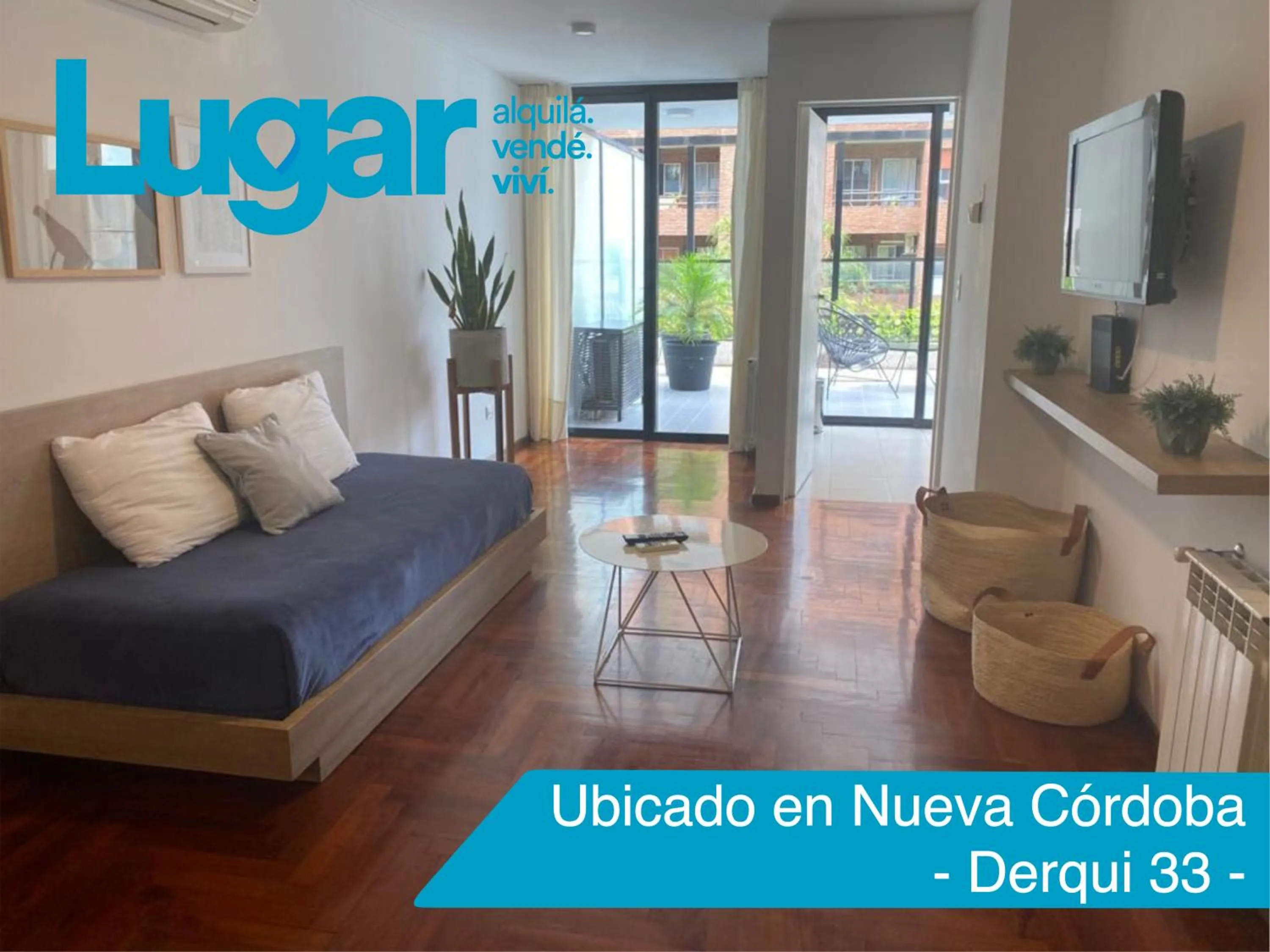 Apartment with Terrace in Departamentos Lugar