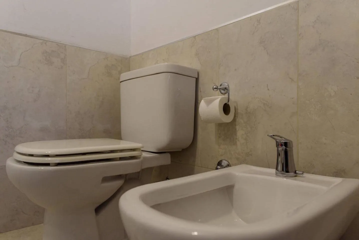 Bathroom in Departamentos Lugar