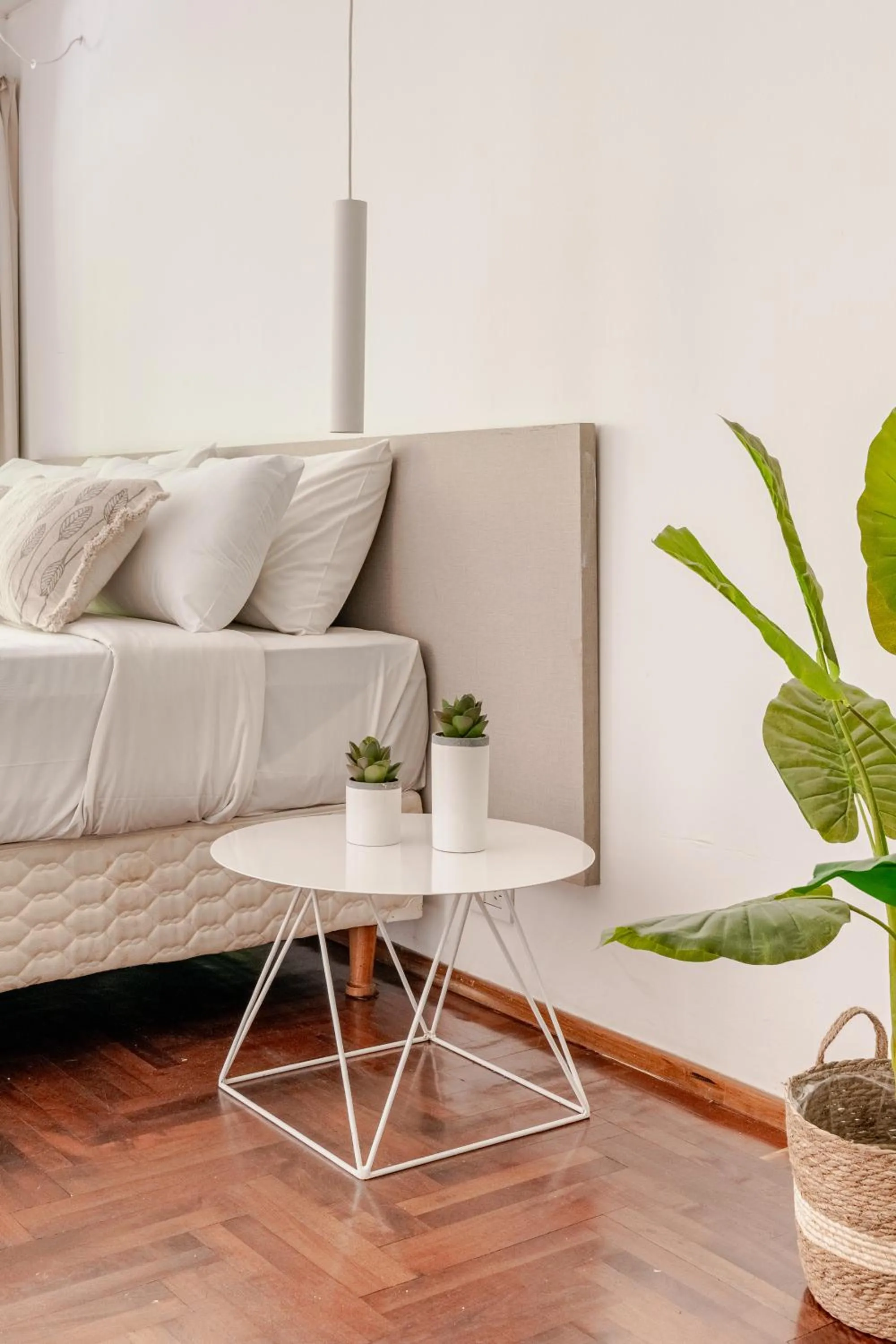 Bed in Departamentos Lugar