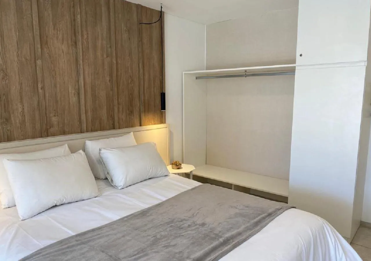 Bed in Departamentos Lugar