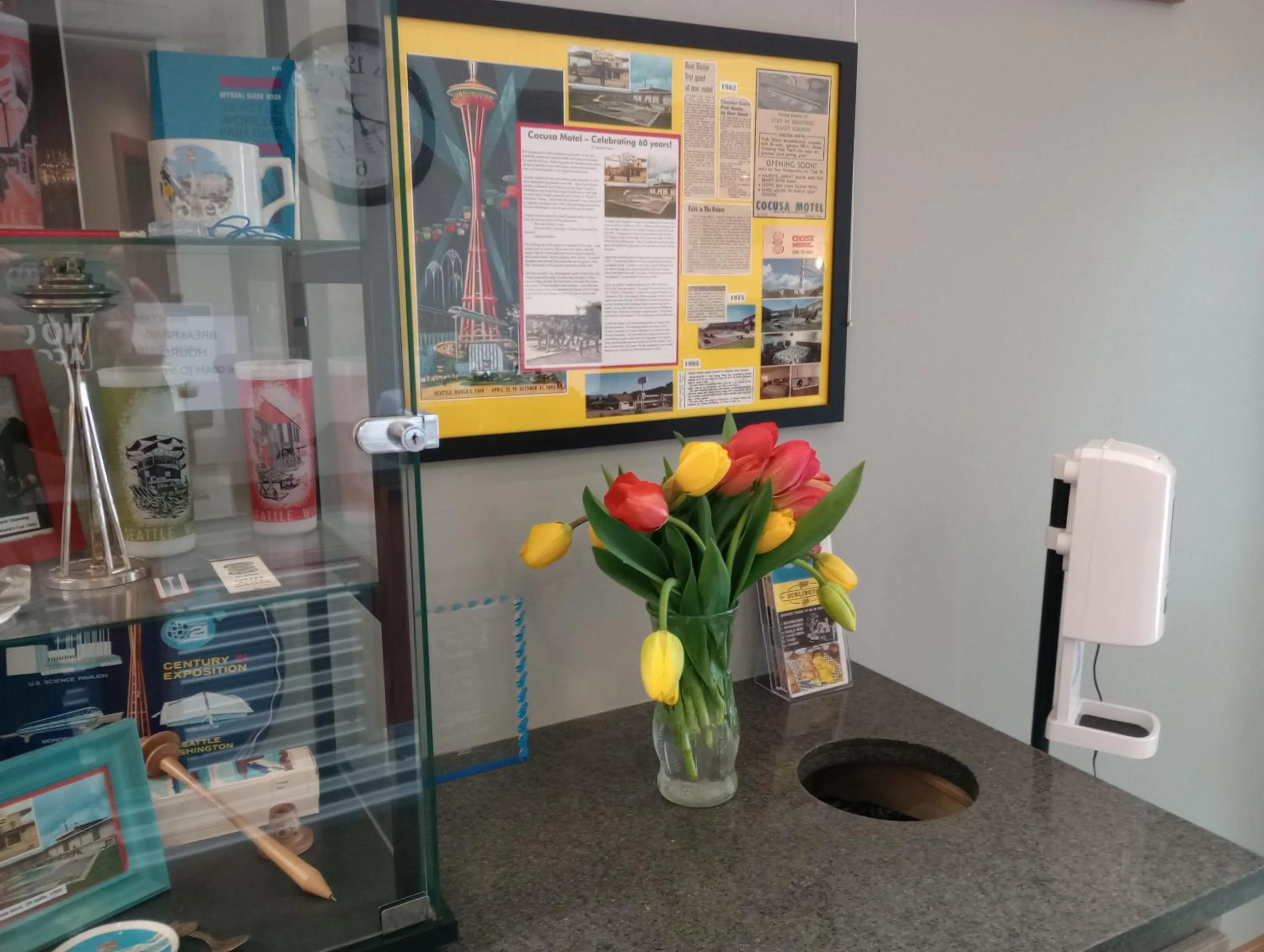 Lobby or reception in Cocusa Motel