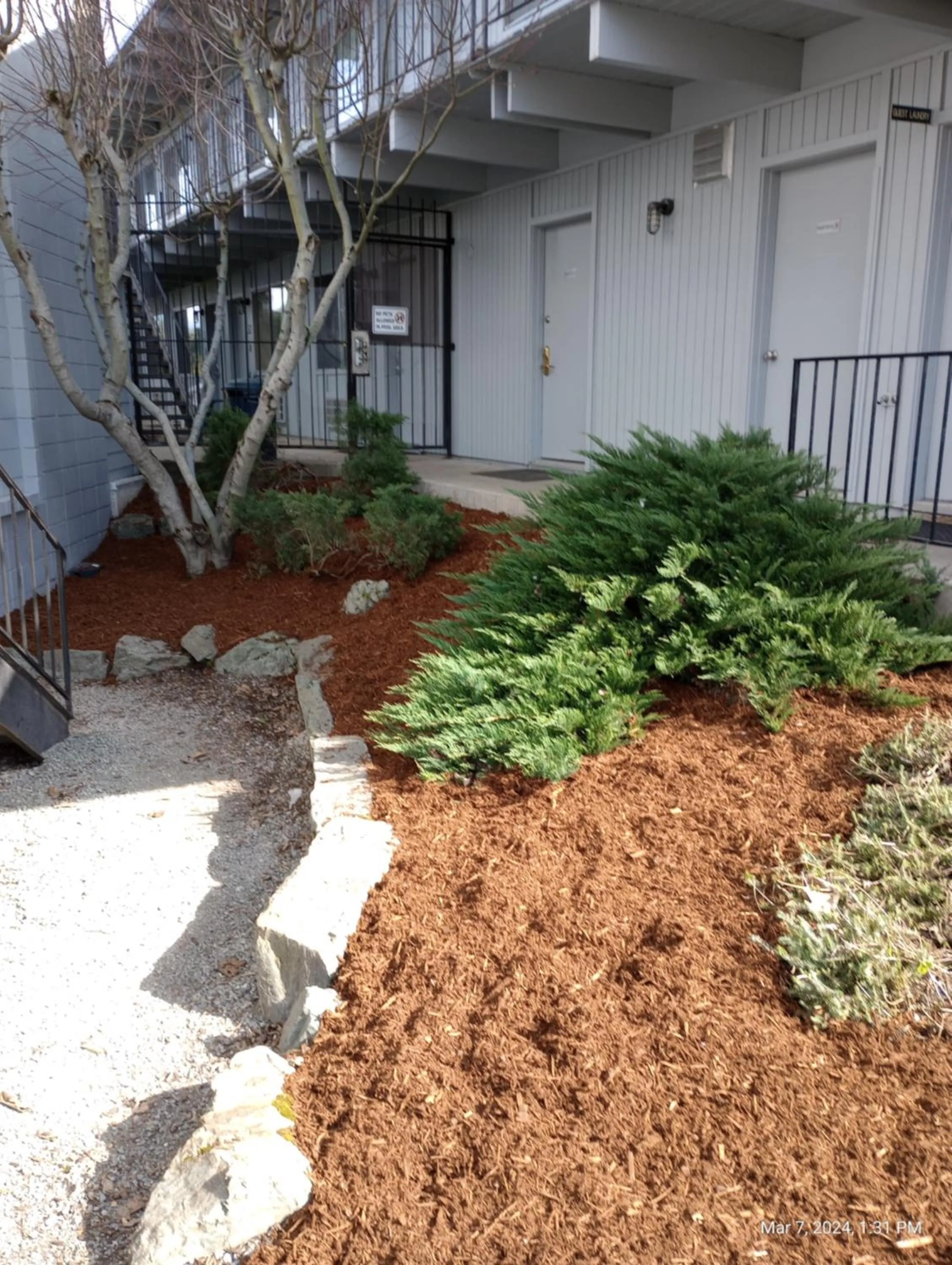 Garden in Cocusa Motel
