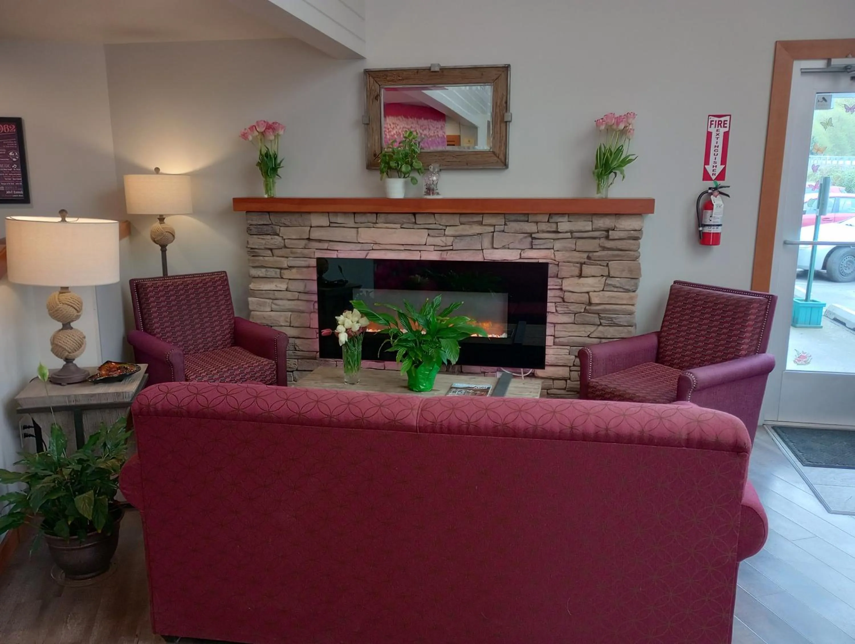 Lobby or reception in Cocusa Motel